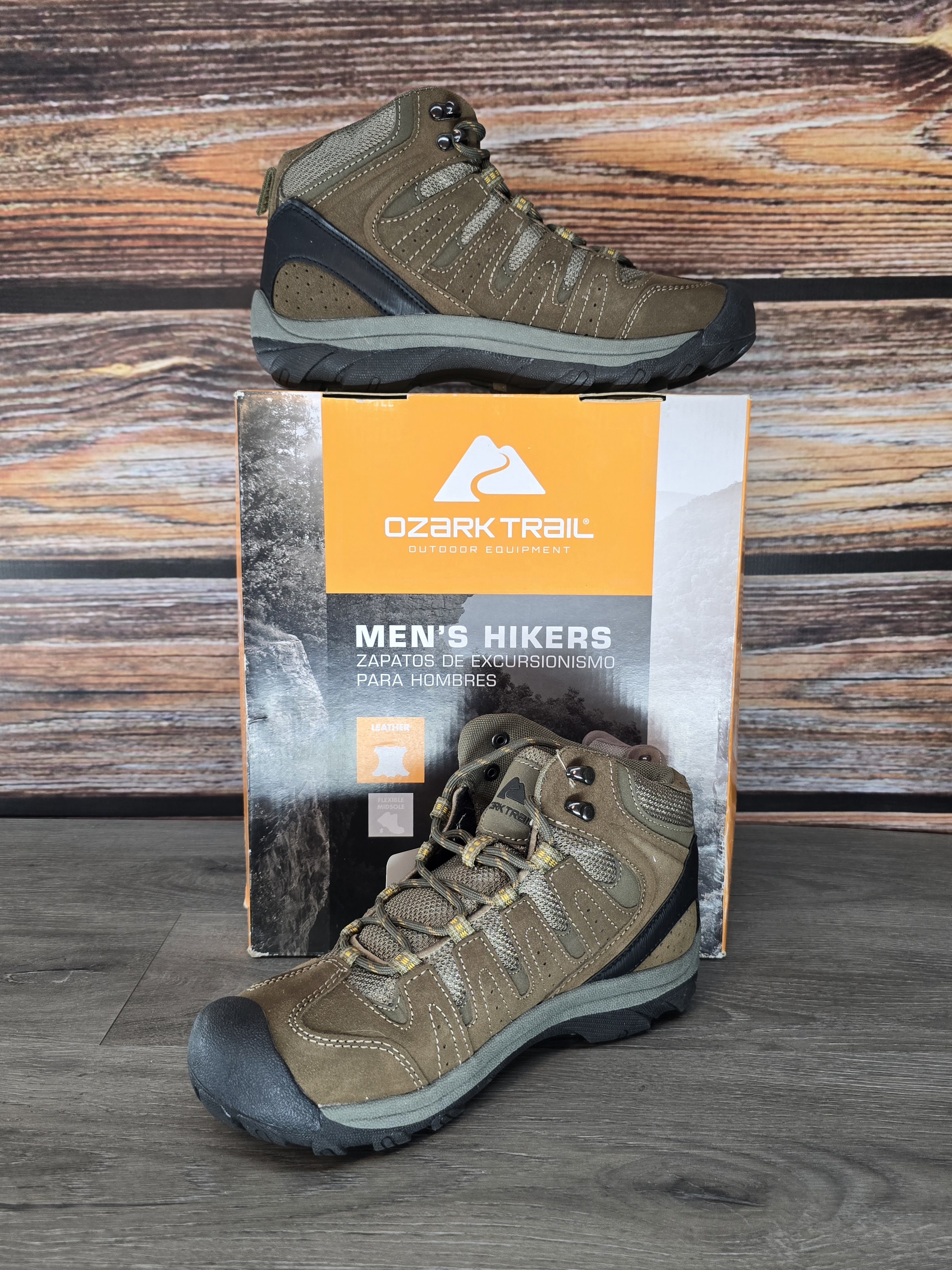 Ozark Trail Men's Hikers Size 7 Hiking Boots
