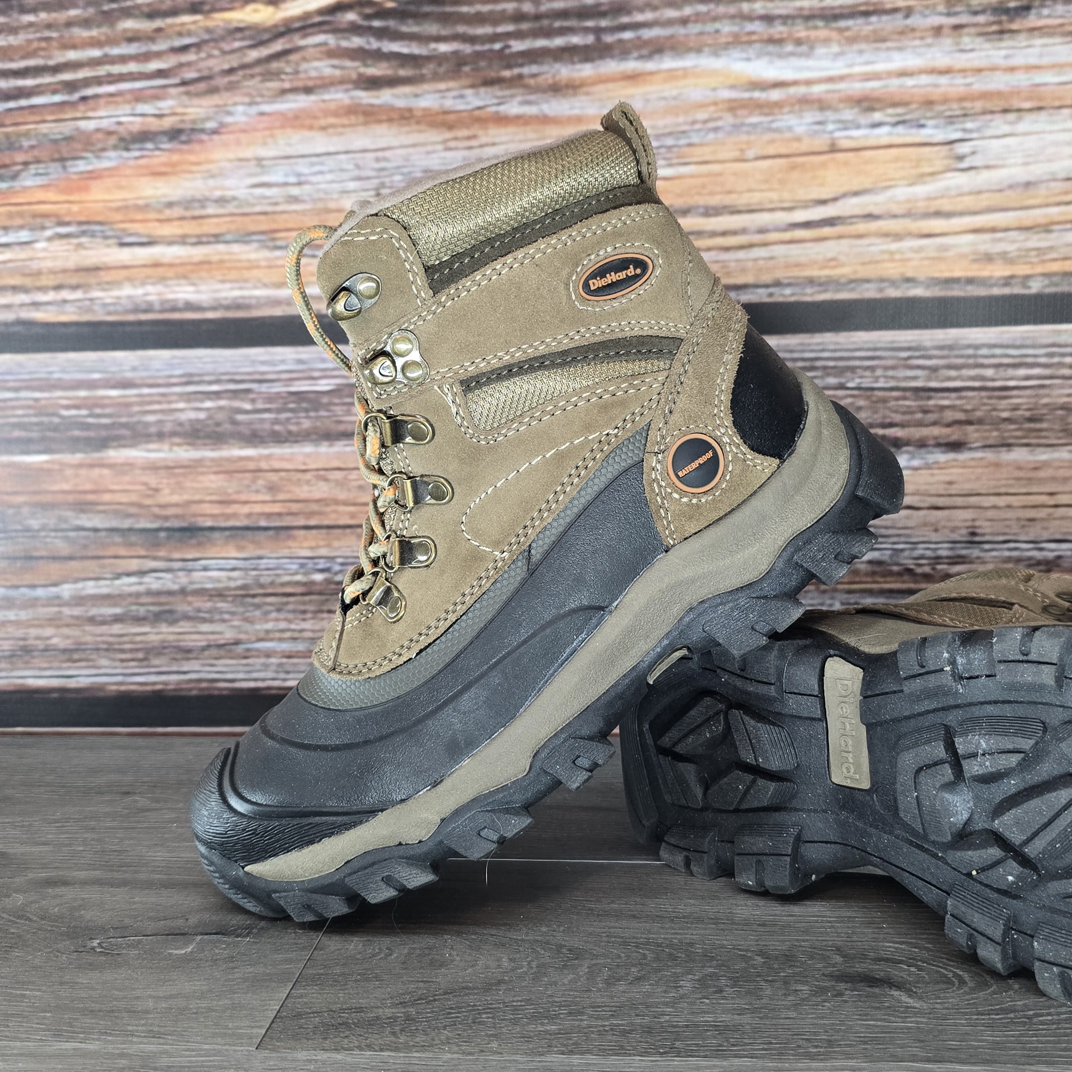DieHard Waterproof Insulated Hiking Work Boots