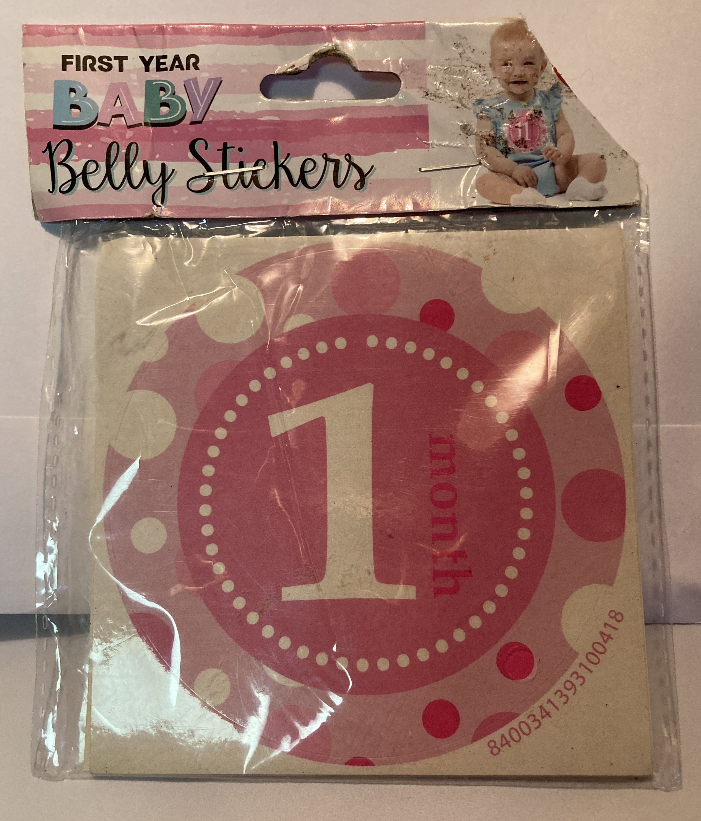 Baby belly stickers for first year - Community Project Online