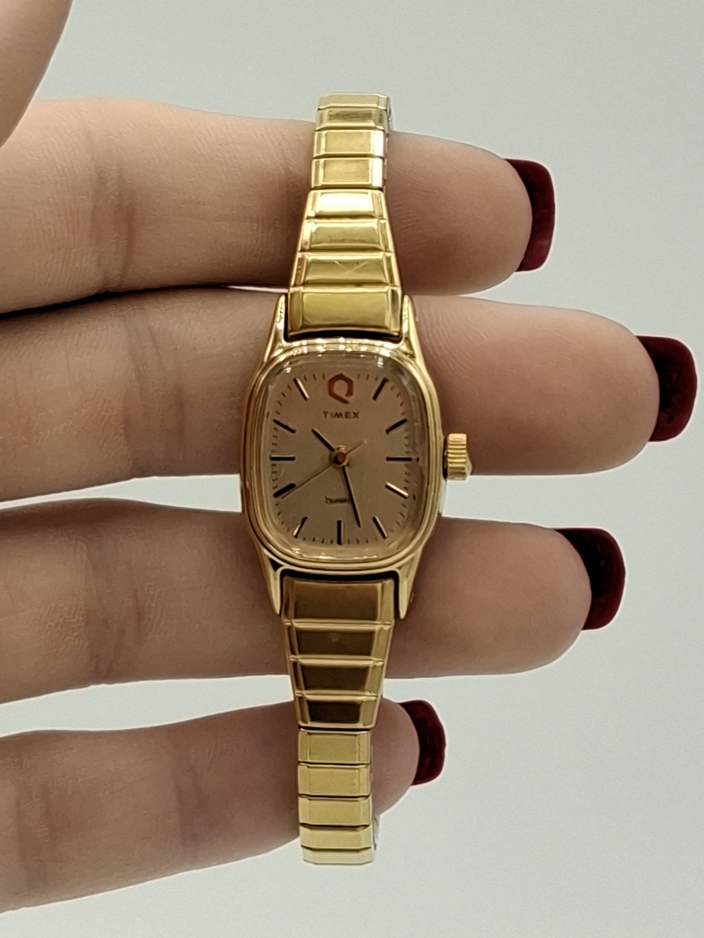 Vintage Timex Gold-Tone Women’s Quartz Watch