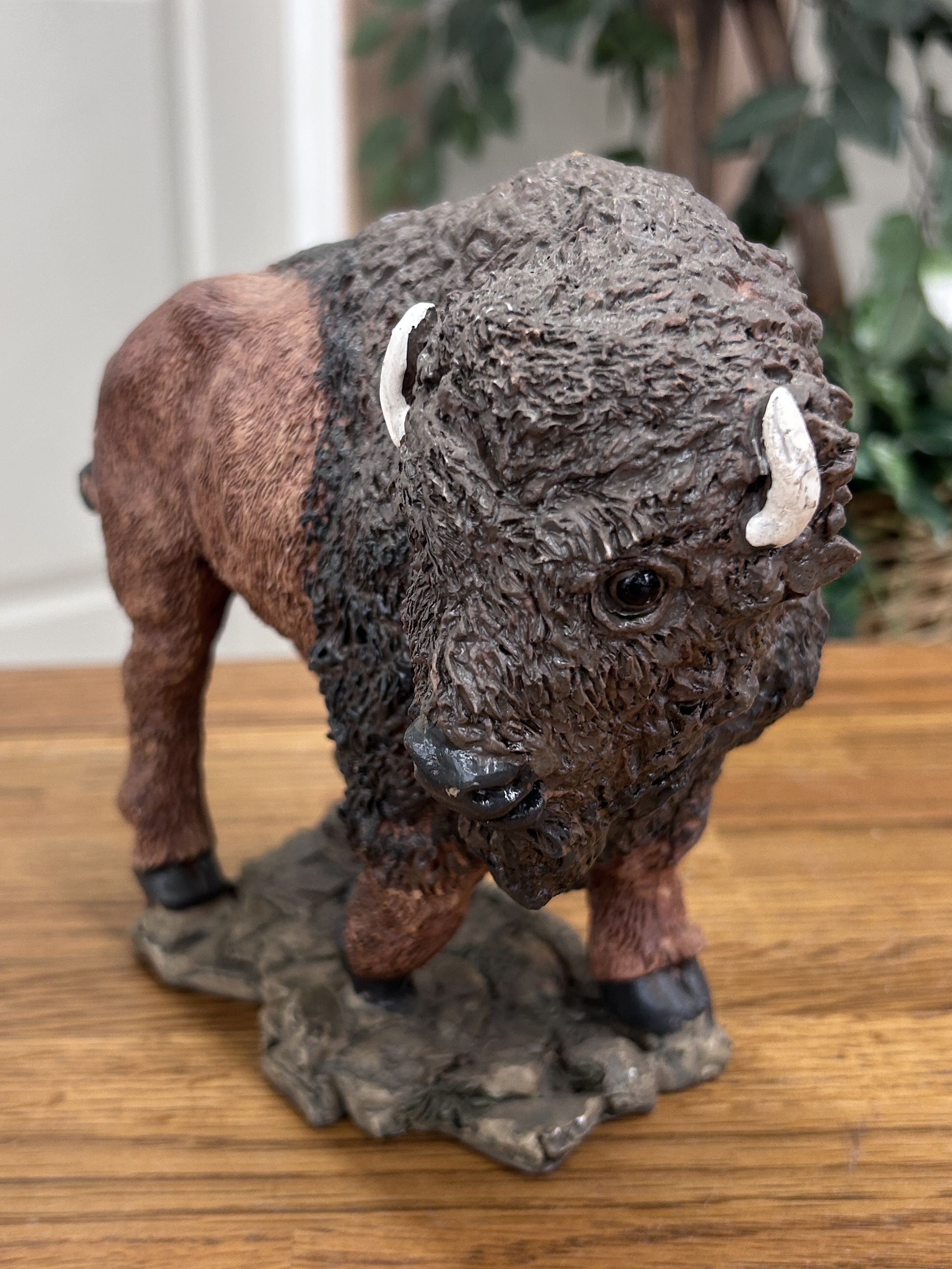 Decorative Bison Figurine