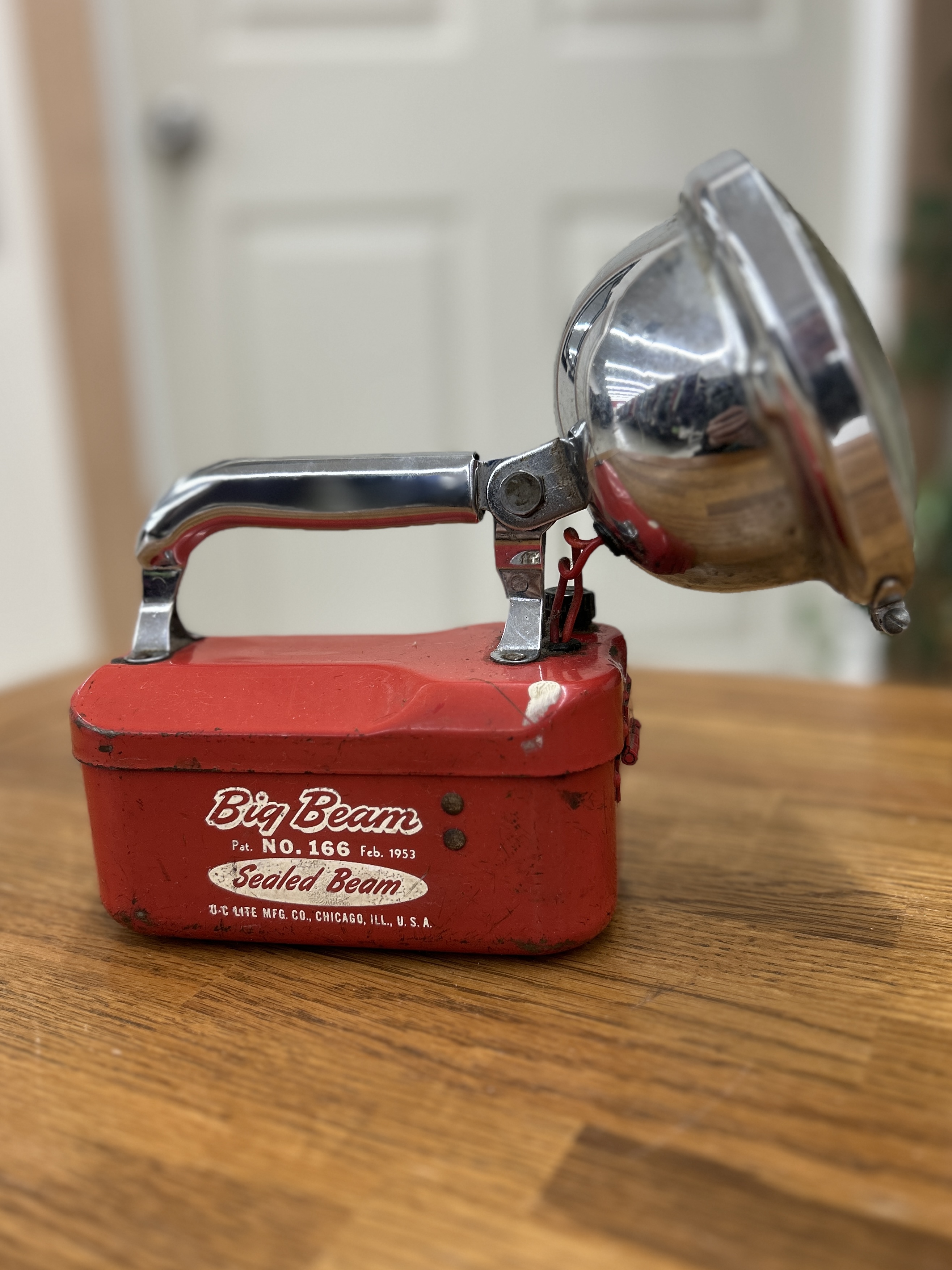Vintage Big Beam No.166 Flashlight