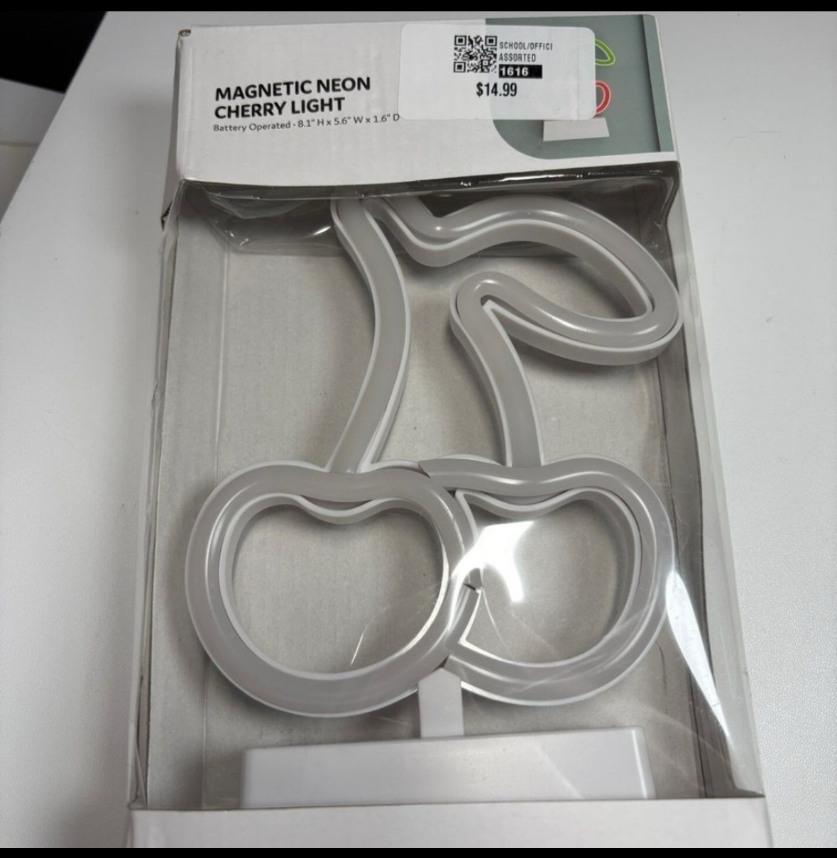 Magnetic Neon Cherry Light