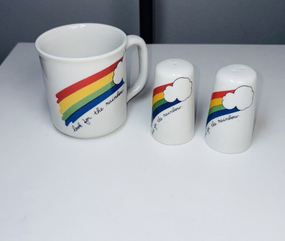 Mug and Salt & Pepper Shakers Set