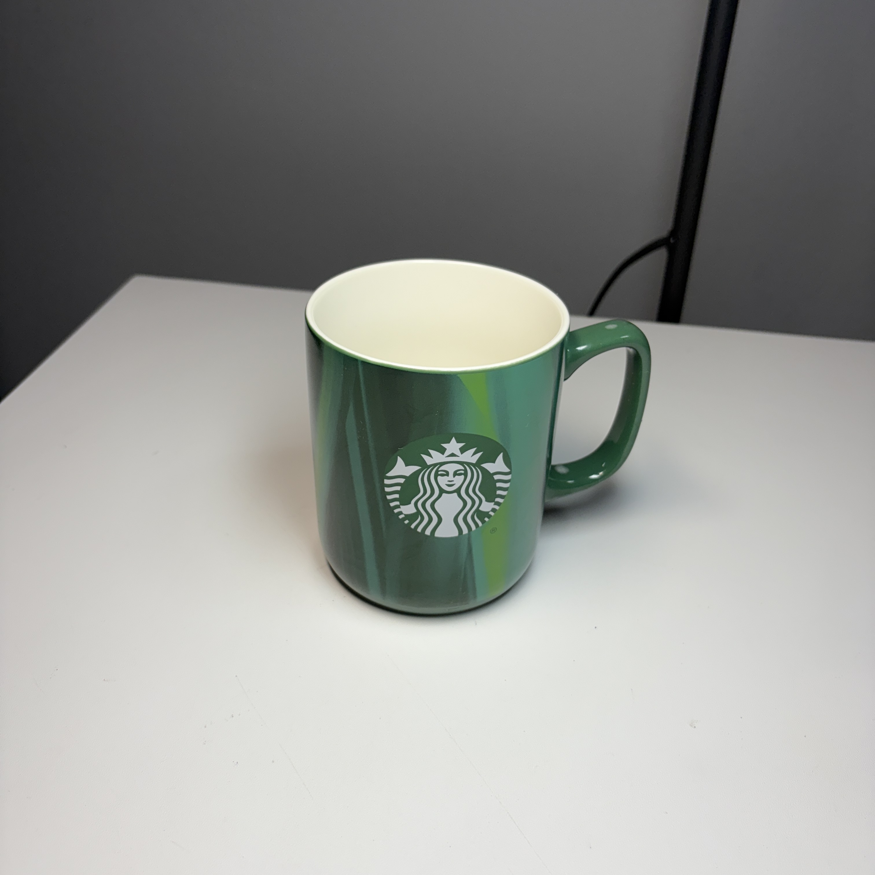 STARBUCKS 2022 Green Marbled Mermaid Siren Logo 15 Ounce Cup