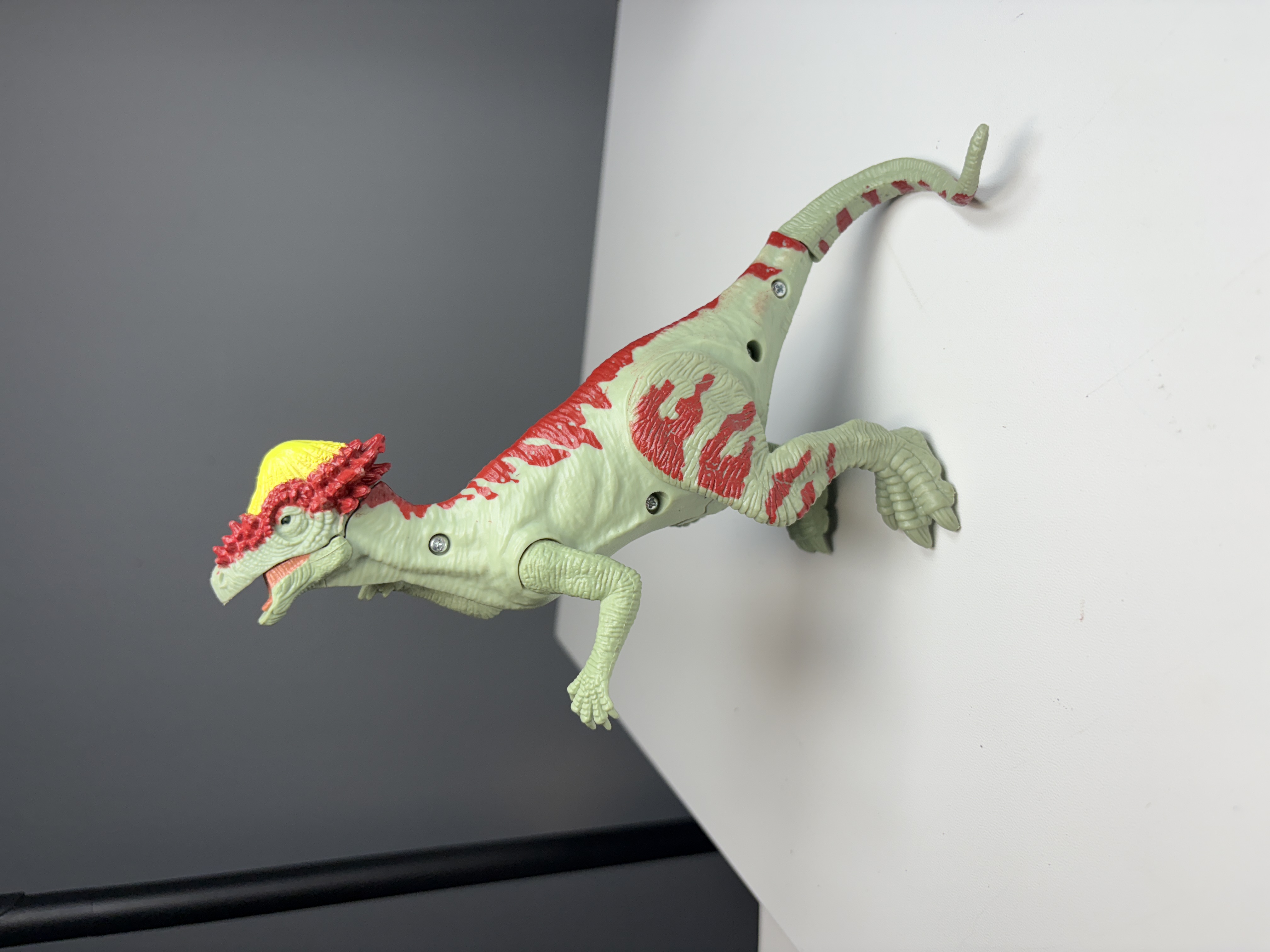 Kid Galaxy Pachycepholosaurus Dinosaur Action Figure Toy, Untested