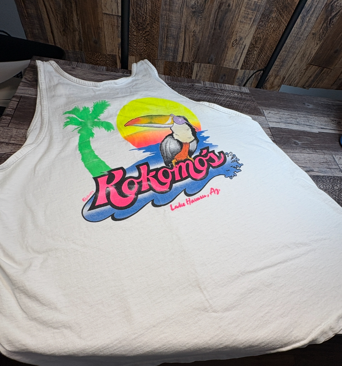 Vintage Kokomo’s Lake Havasu Tank Top (Oneita Power-T, USA Made)