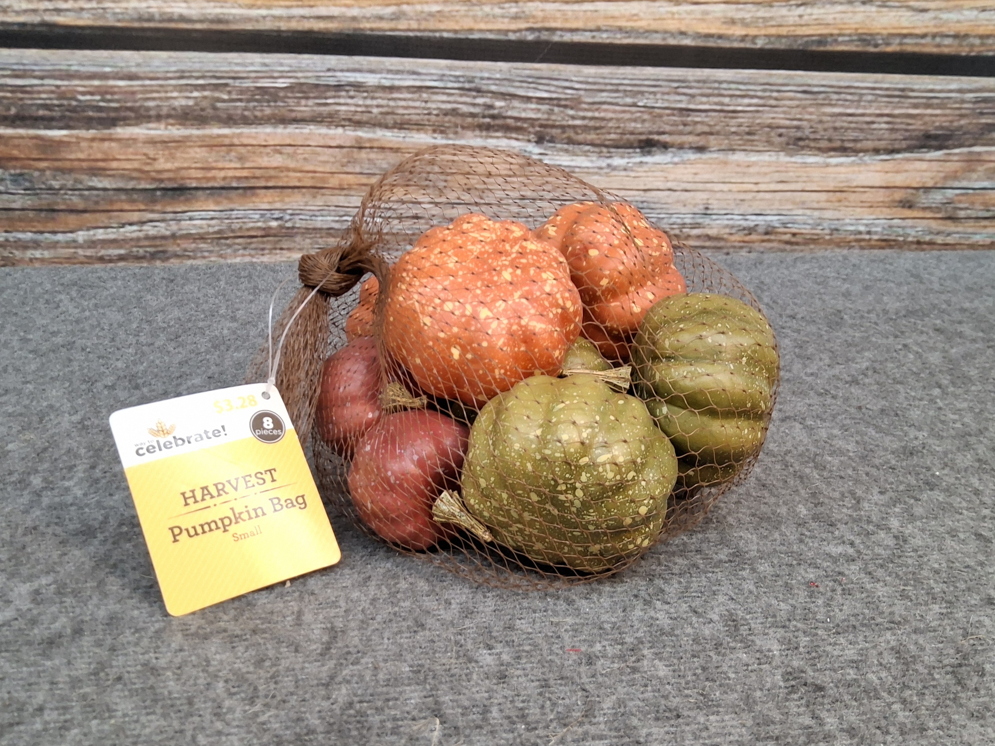 Celebrate Harvest Pumpkin Bag – 8 Piece Set