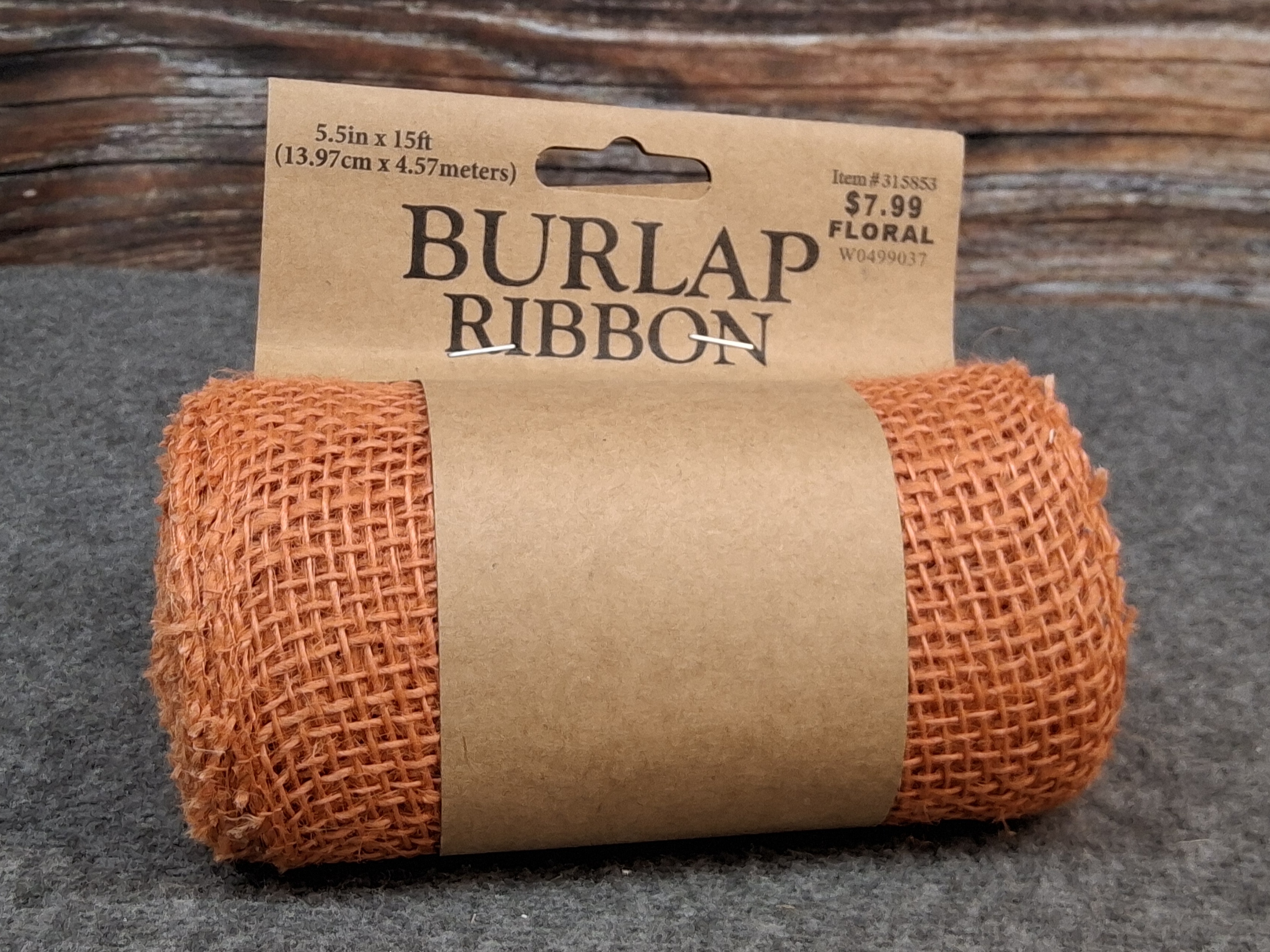 Burlap Ribbon