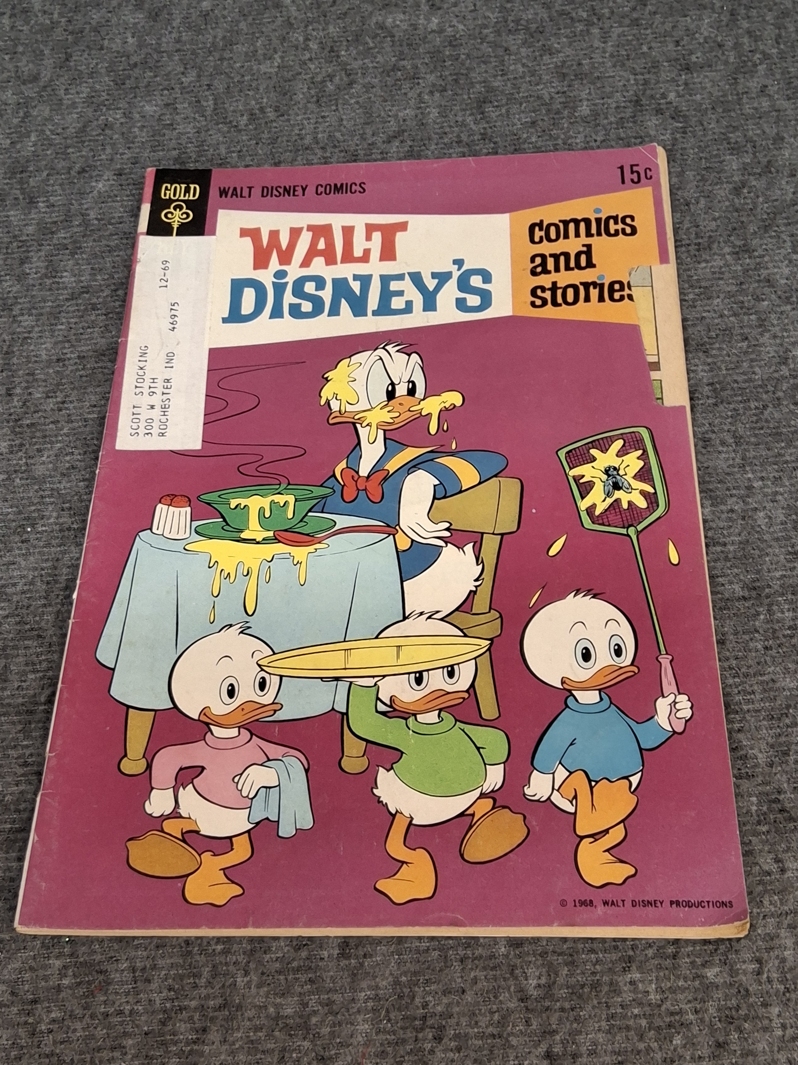 Walt Disney’s Comics and Stories No. 340 (1969, Gold Key)