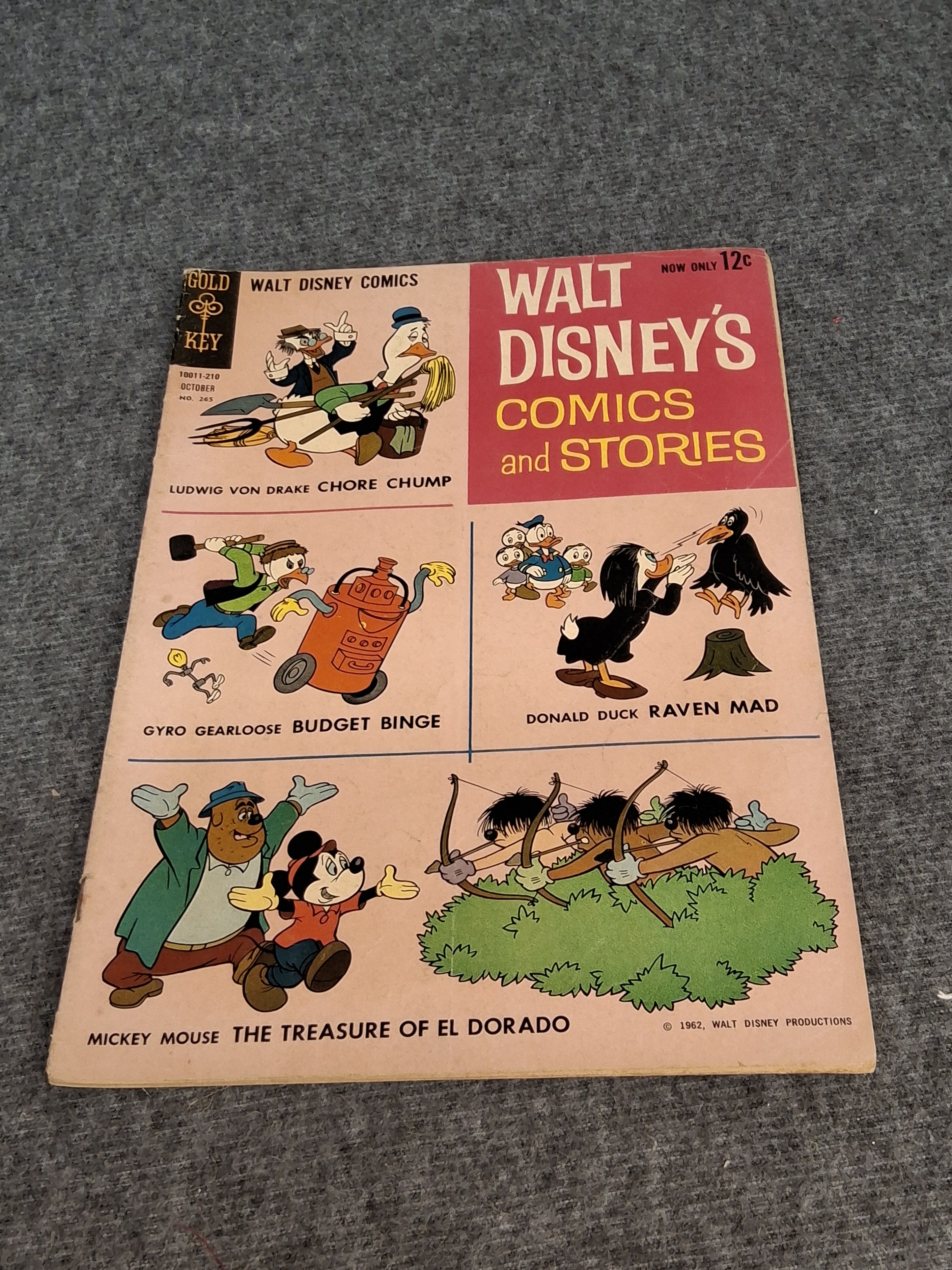 Walt Disney’s Comics and Stories No. 263 (Oct. 1962, Gold Key)