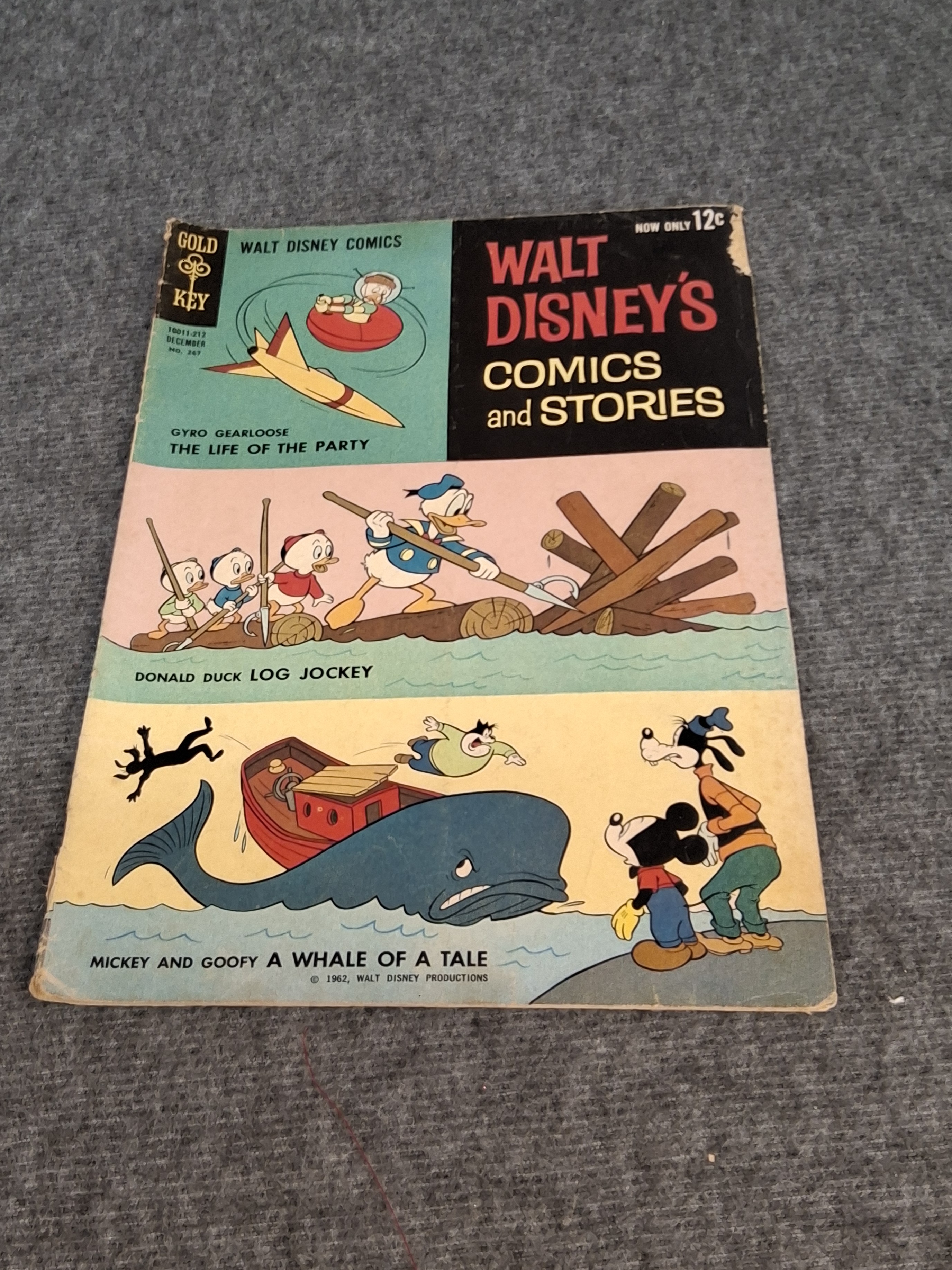 Walt Disney’s Comics and Stories No. 267 (Dec. 1962, Gold Key)