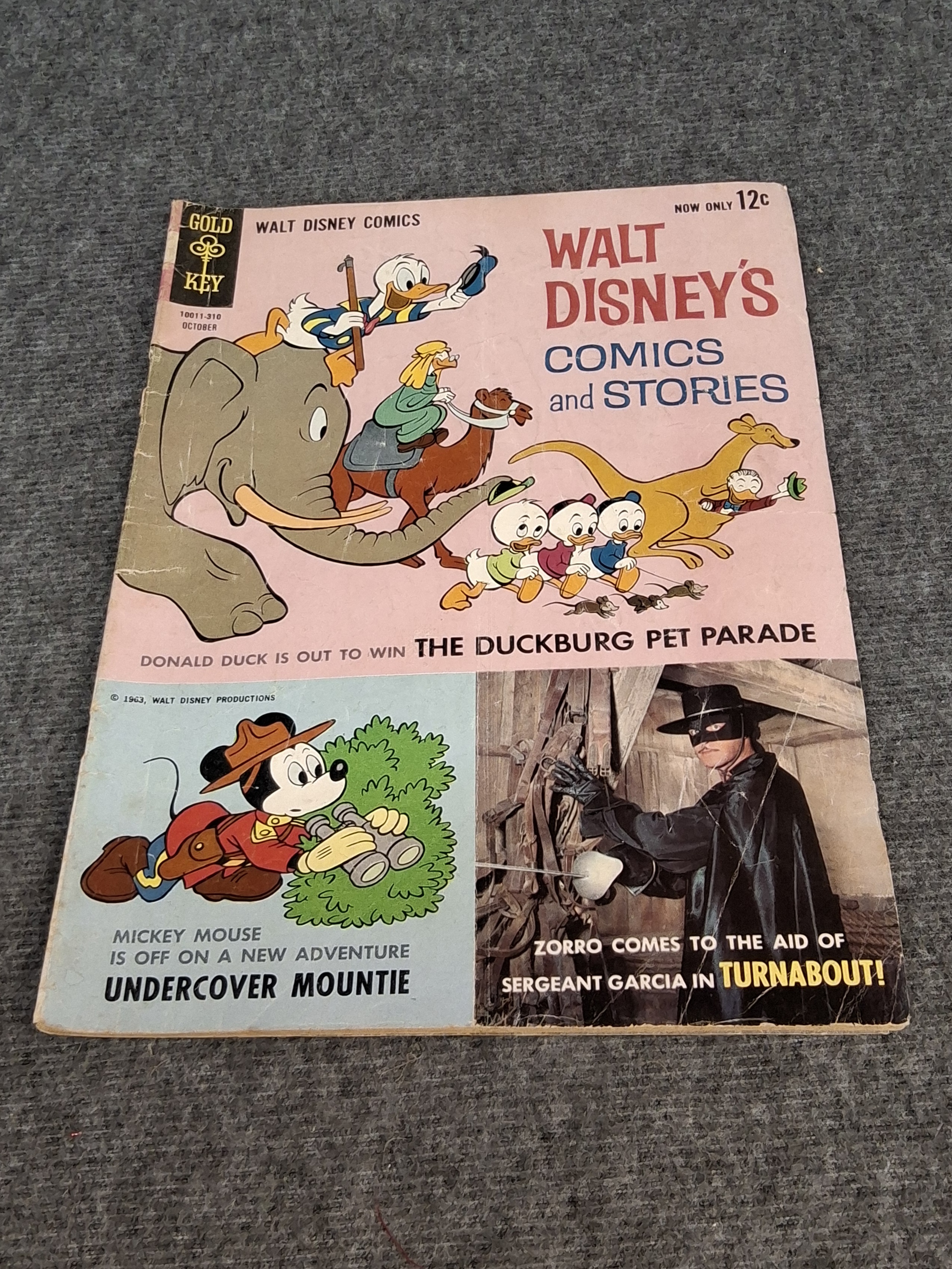Walt Disney’s Comics and Stories No. 263 (Oct. 1962, Gold Key)