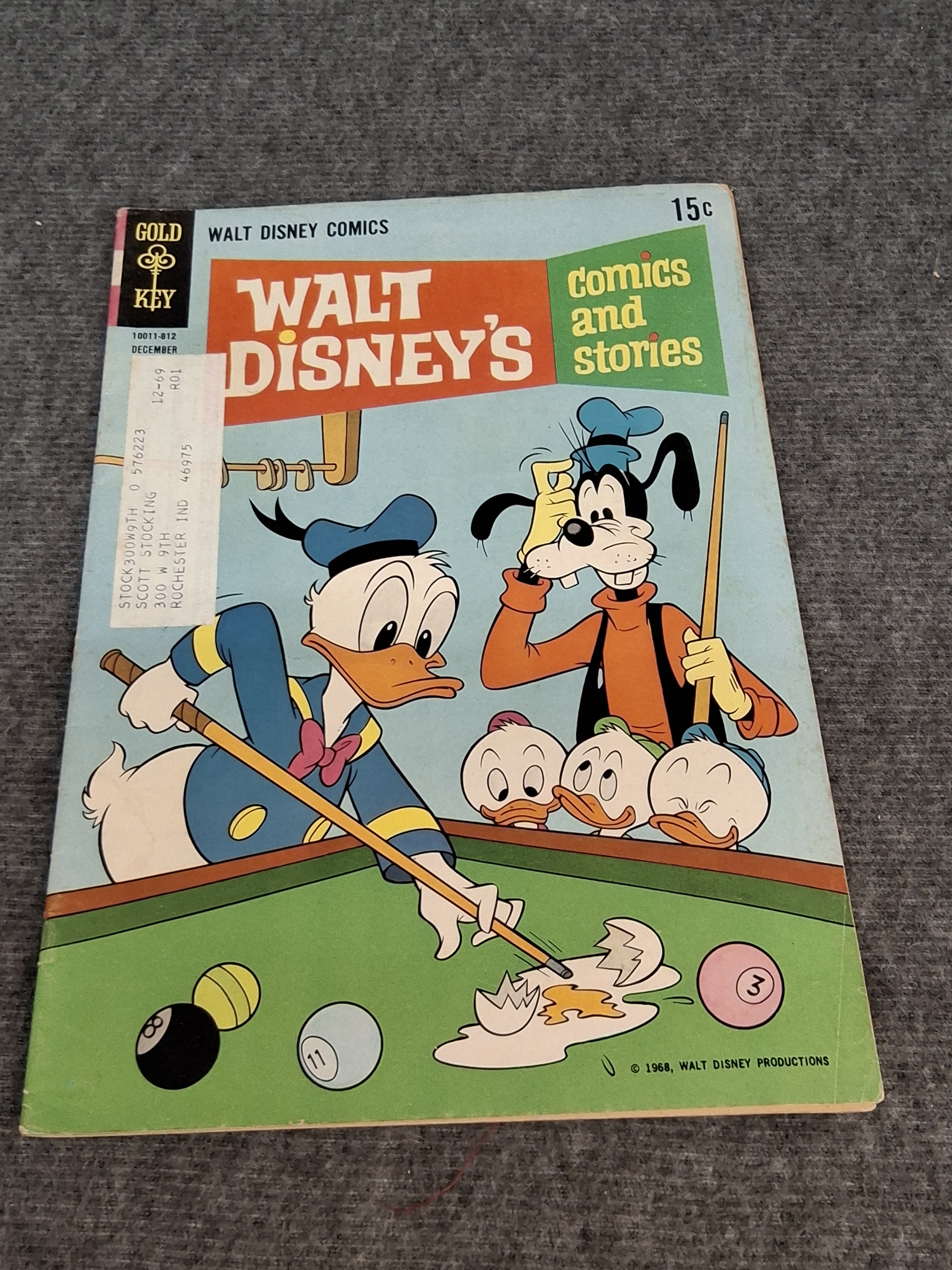 Walt Disney’s Comics and Stories #312 (Dec 1966, Gold Key)