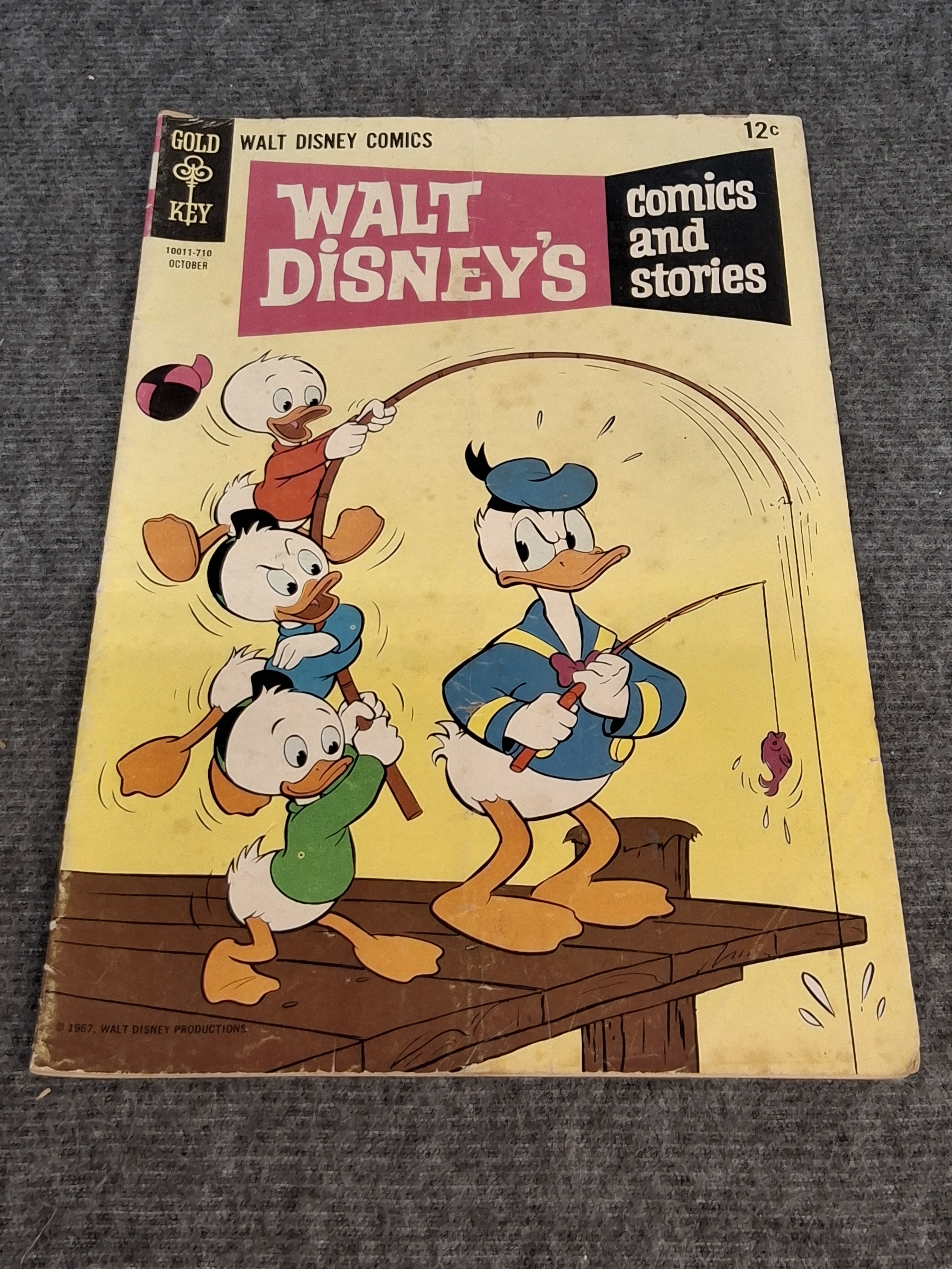 Walt Disney’s Comics and Stories #710 (Oct 1967, Gold Key)
