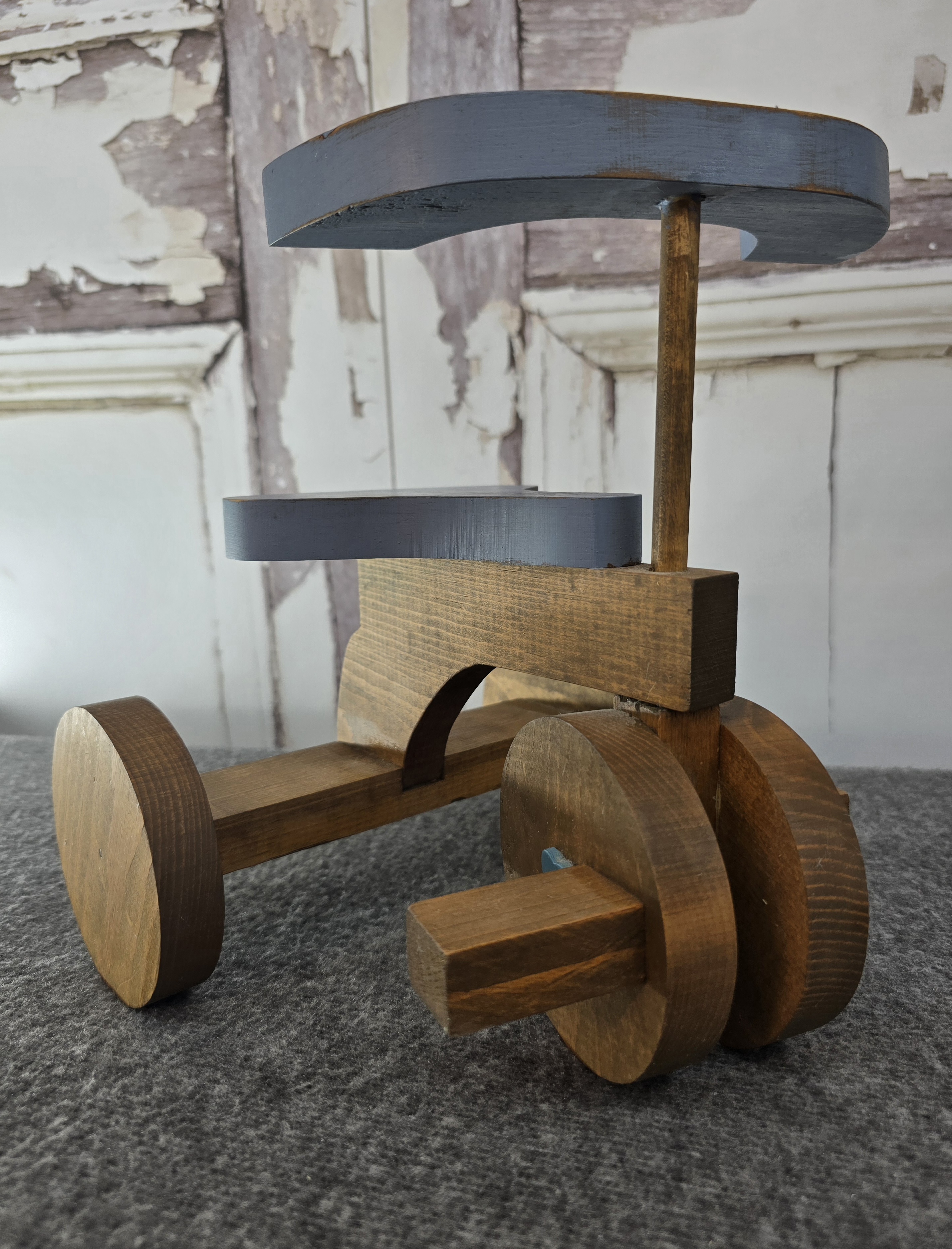 Wooden Tractor Decor