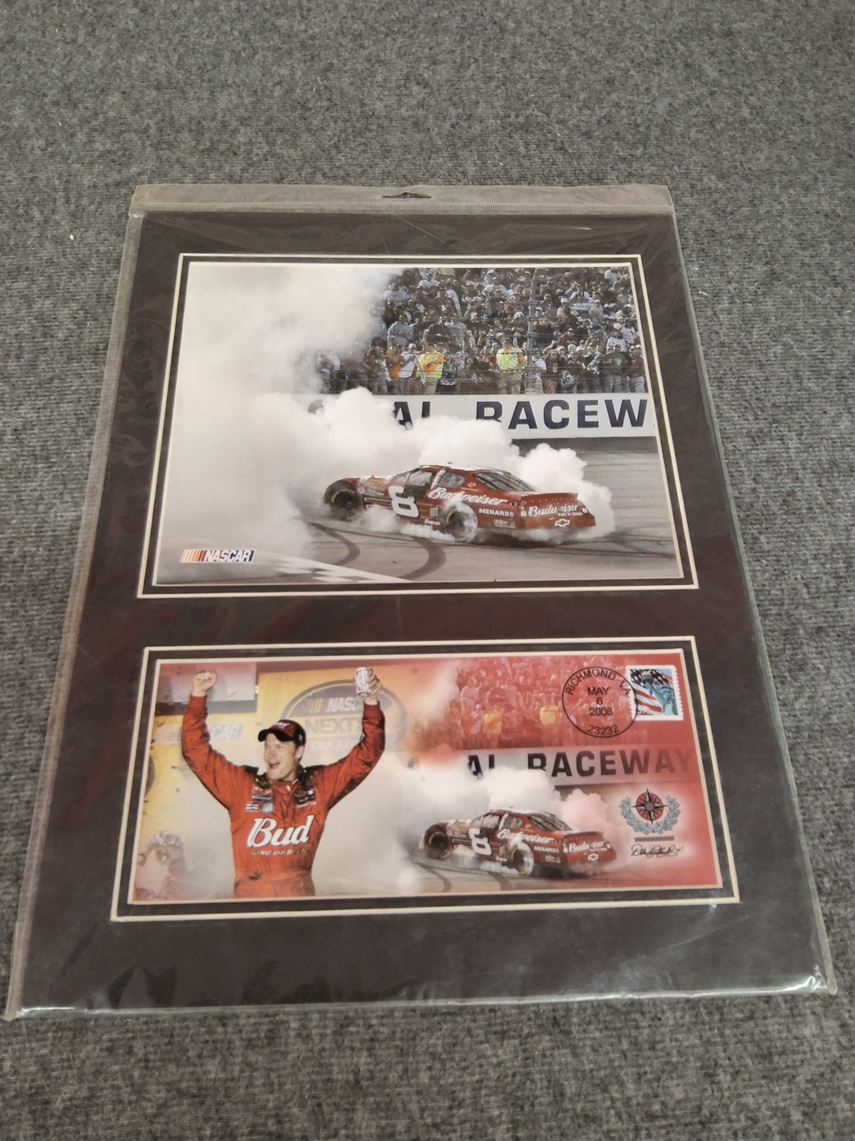 Dale Earnhardt Jr NASCAR Richmond Raceway Photo Cover