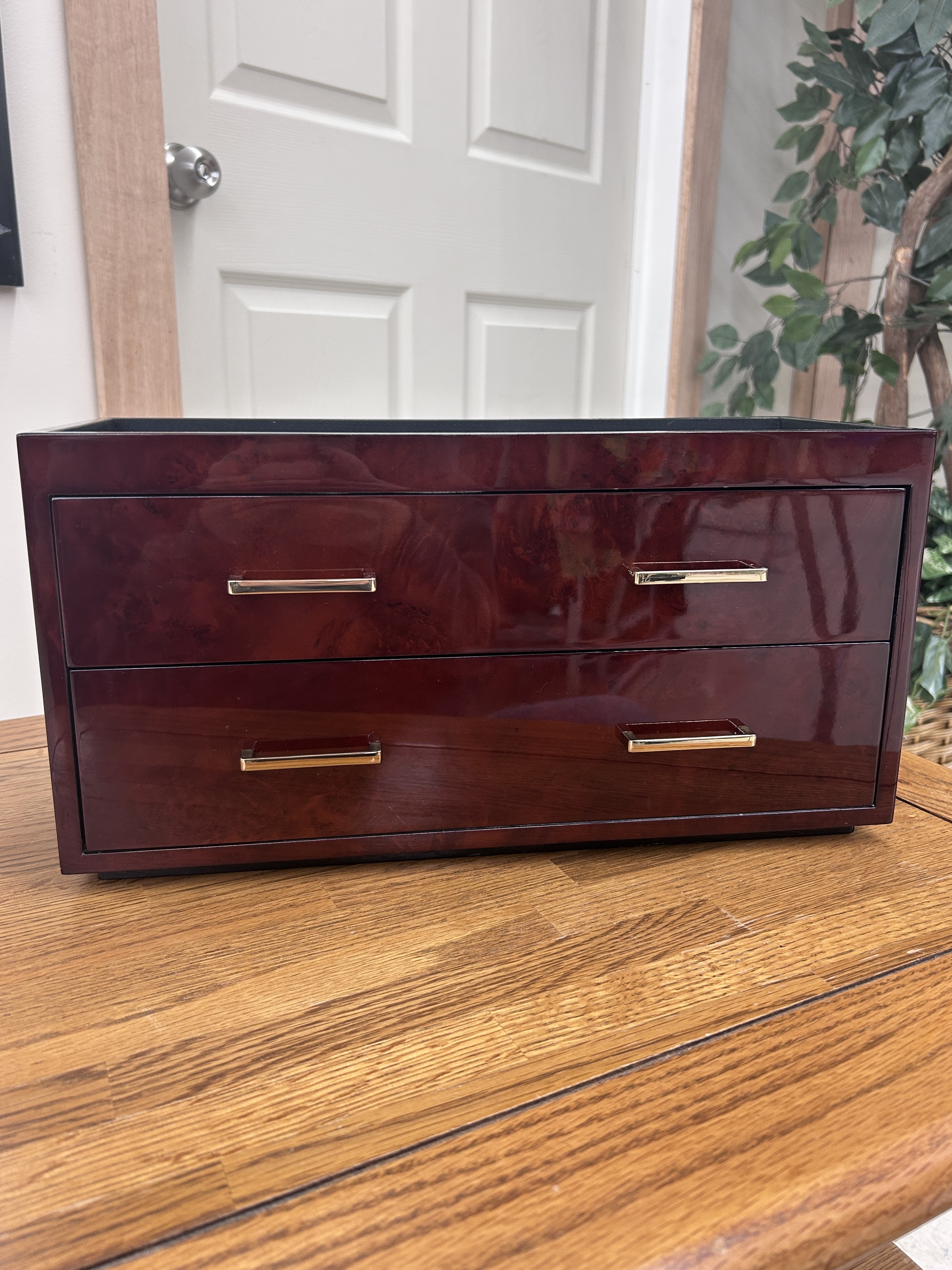 Wolf Meridian Two Drawer Jewelry Box