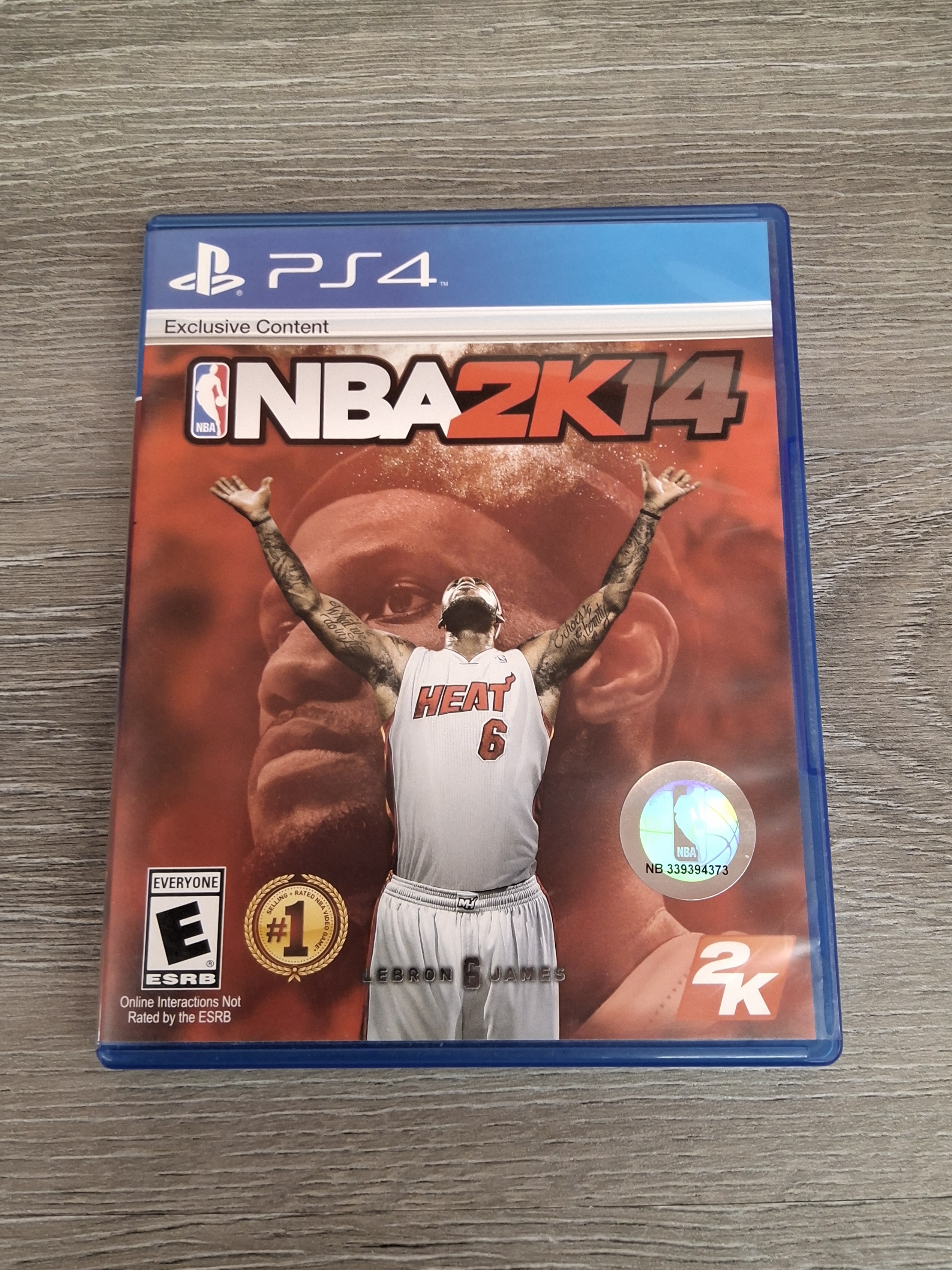 PlayStation 4 Game – Minor Scratches, Untested NBA 2K 14