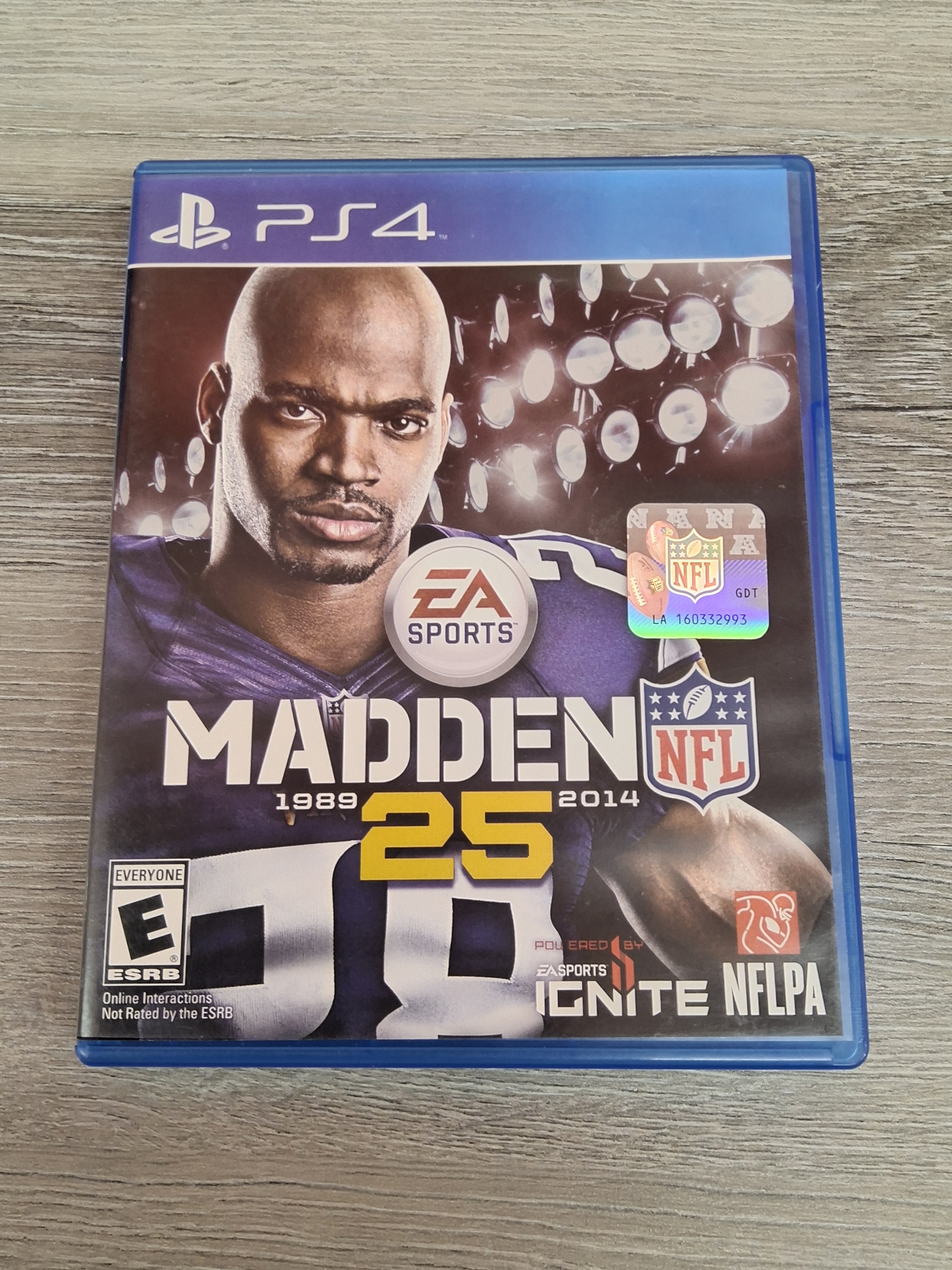 PlayStation 4 Game – Minor Scratches, Untested Madden 25
