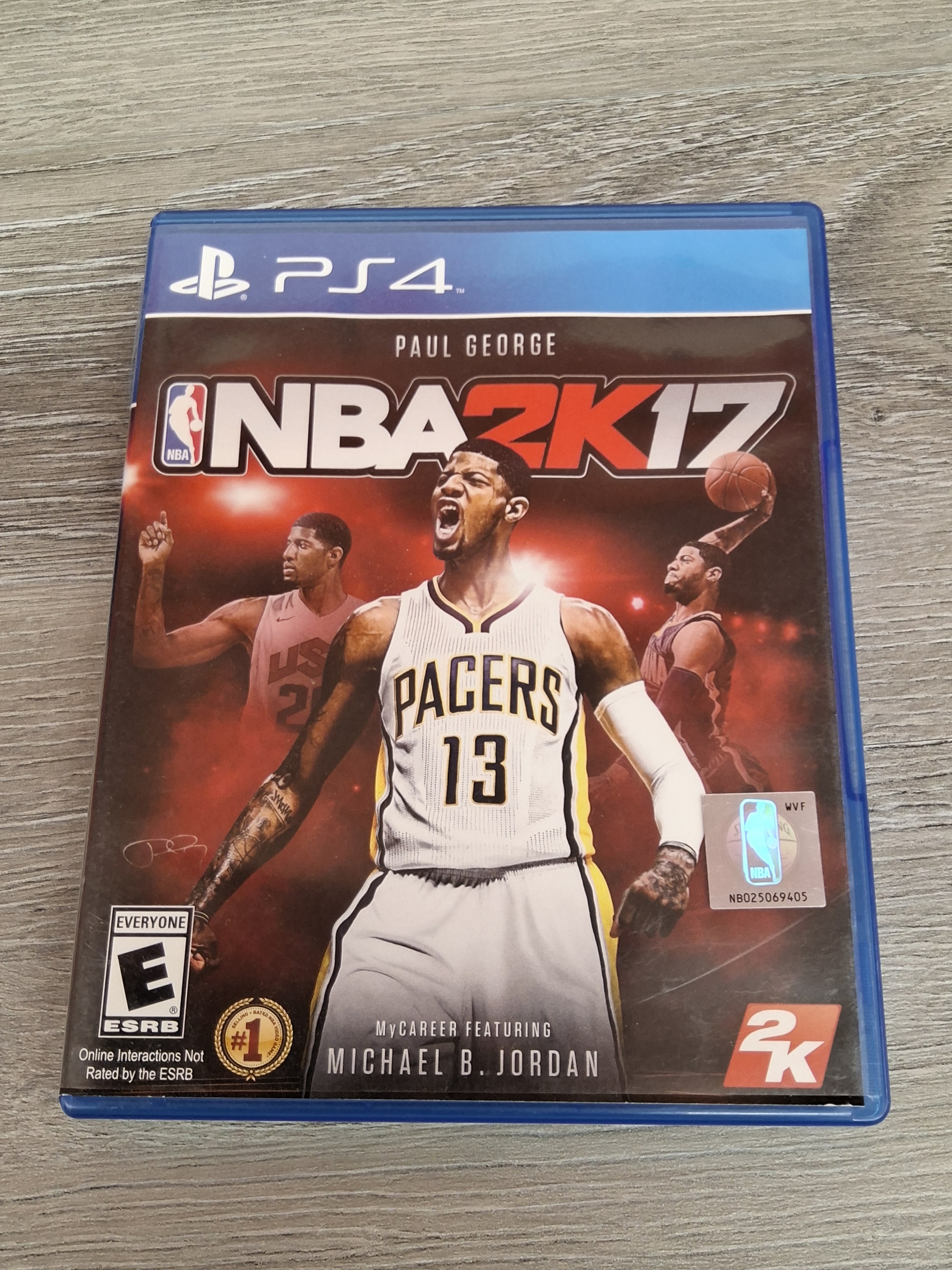 PlayStation 4 Game – Minor Scratches, Untested NBA 2K 17
