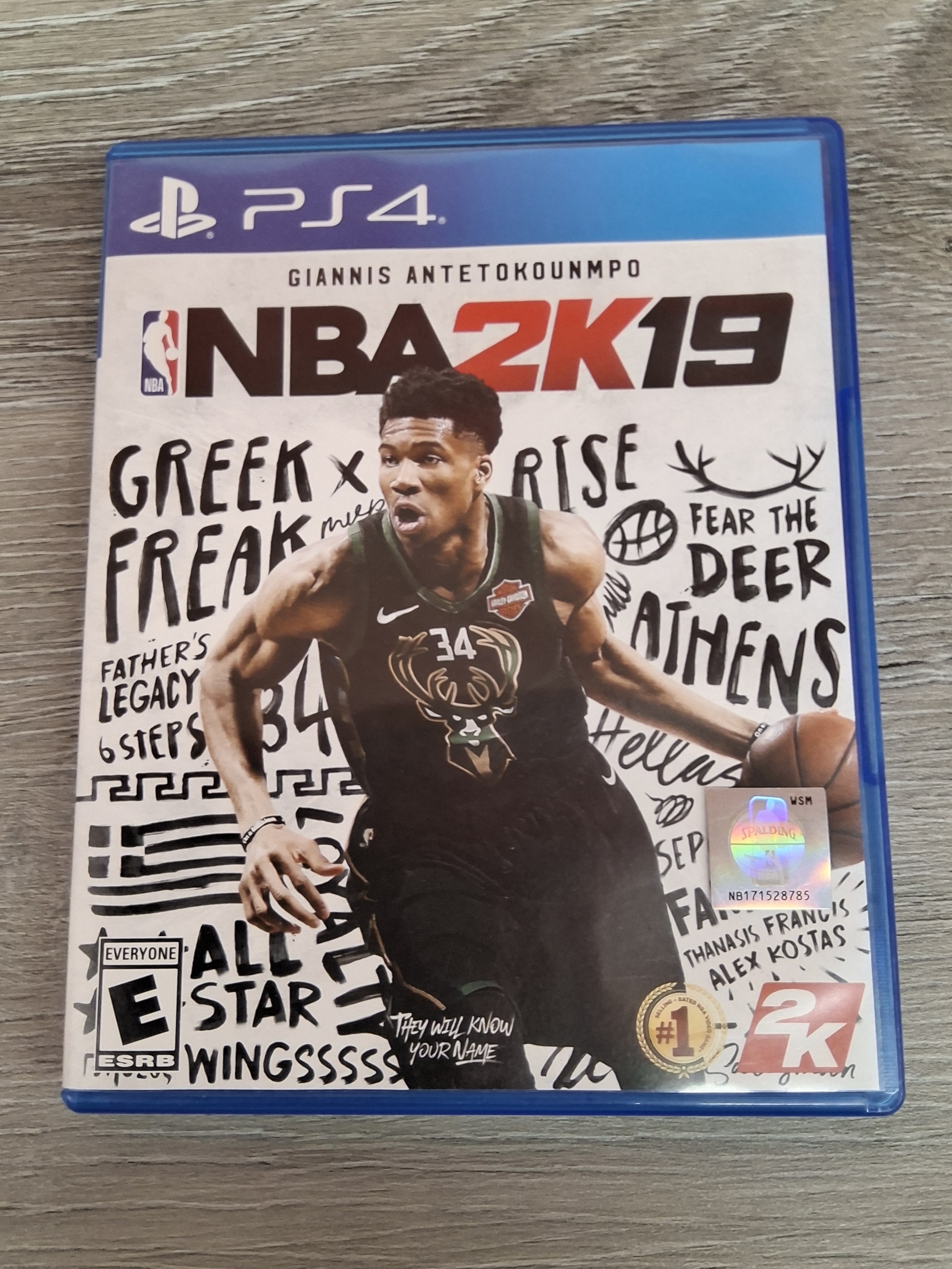 PlayStation 4 Game – Minor Scratches, Untested NBA 2K 19