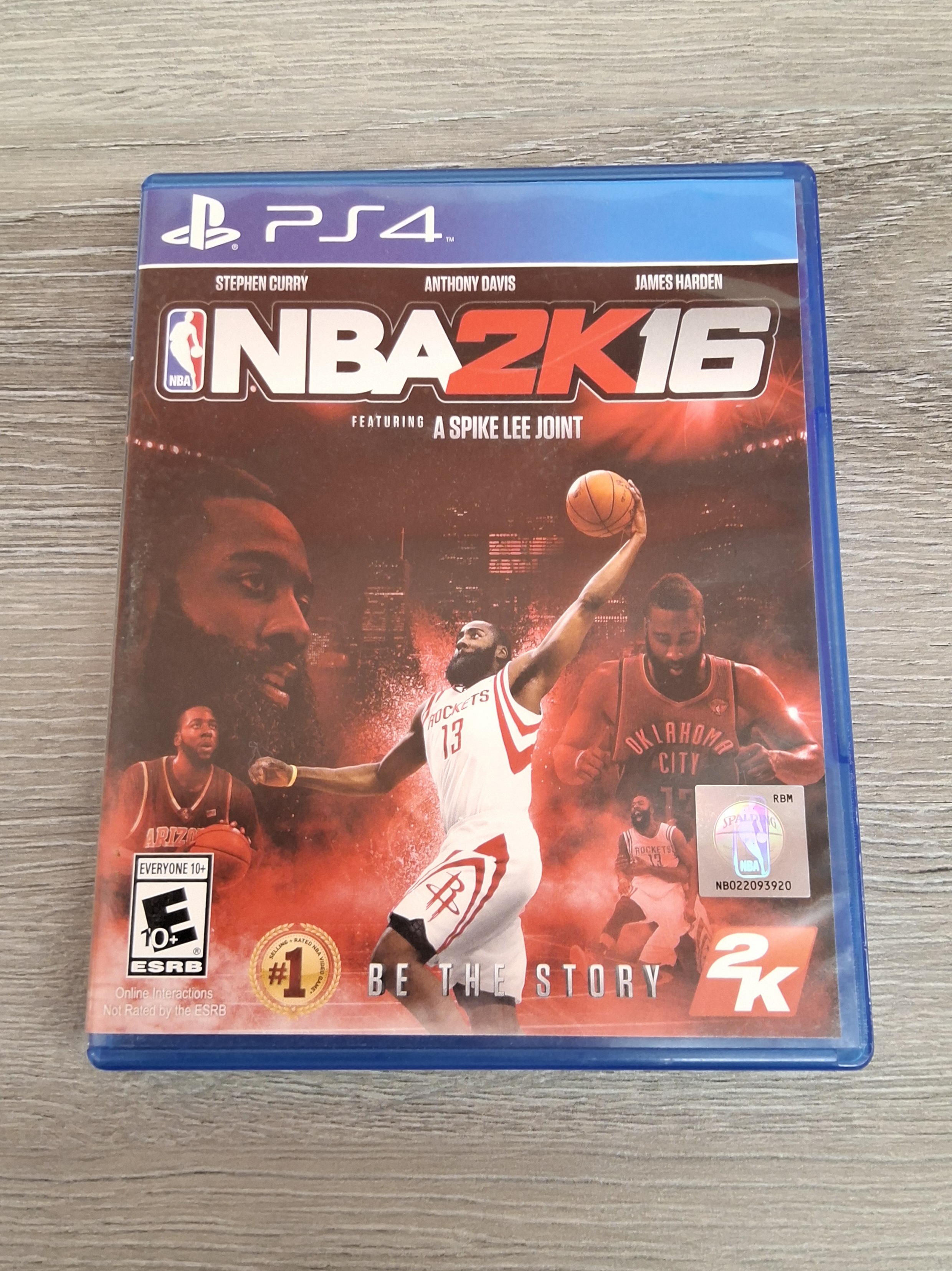 PlayStation 4 Game – Minor Scratches, Untested NBA 2K 16