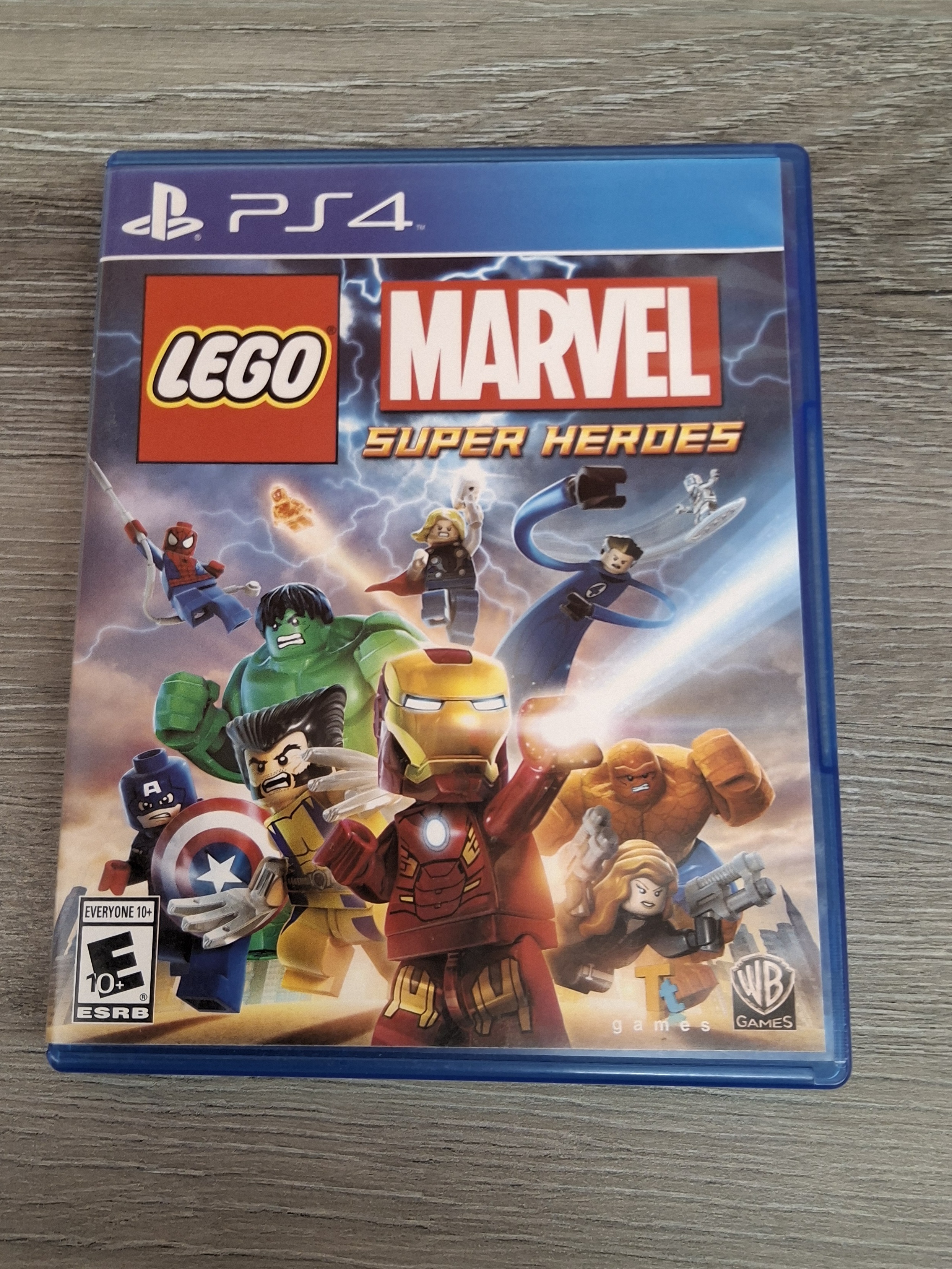 PlayStation 4 Game – Minor Scratches, Untested LEGO Marvel Super Heroes