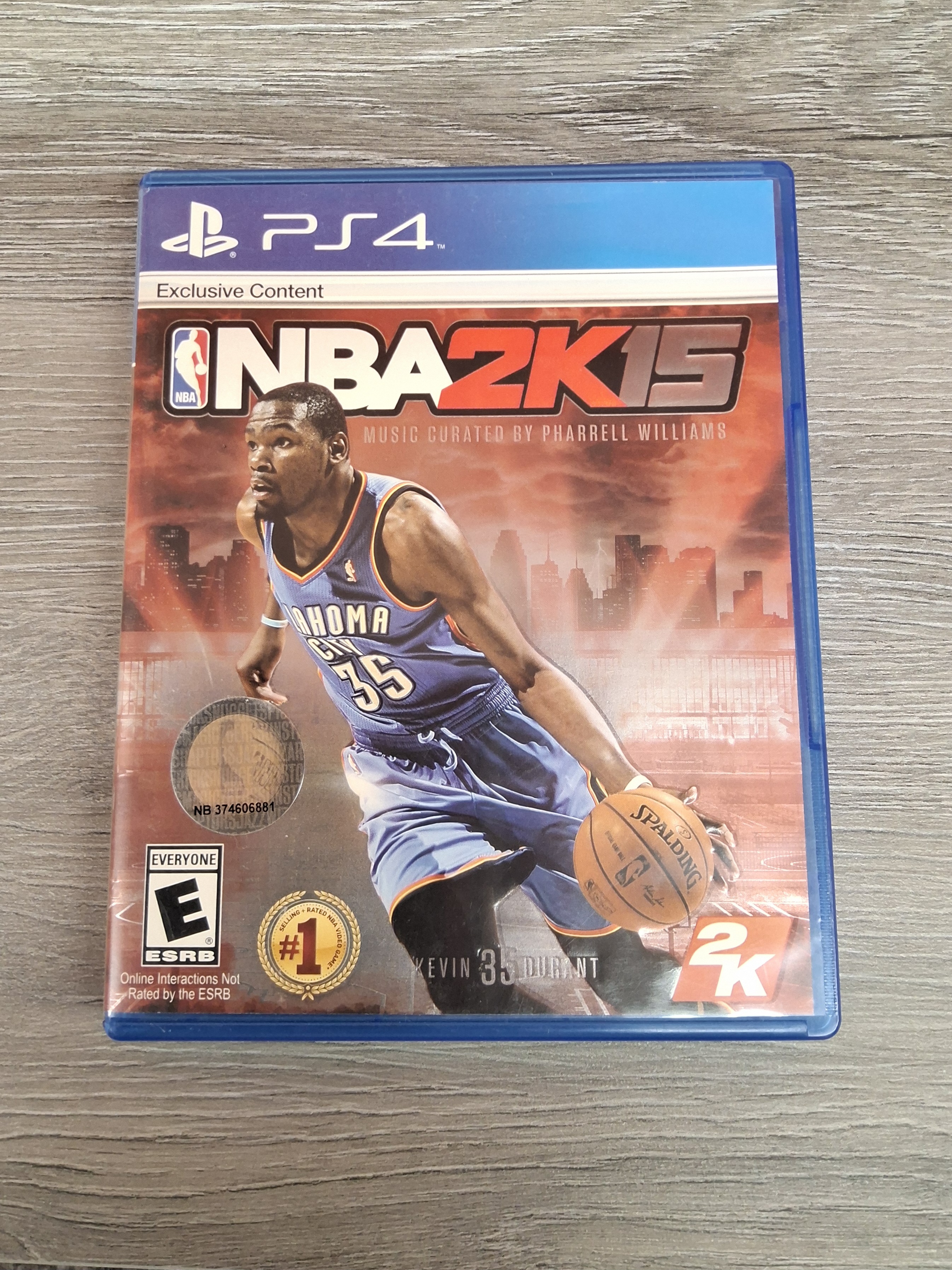 PlayStation 4 Game – Minor Scratches, Untested NBA 2K 15
