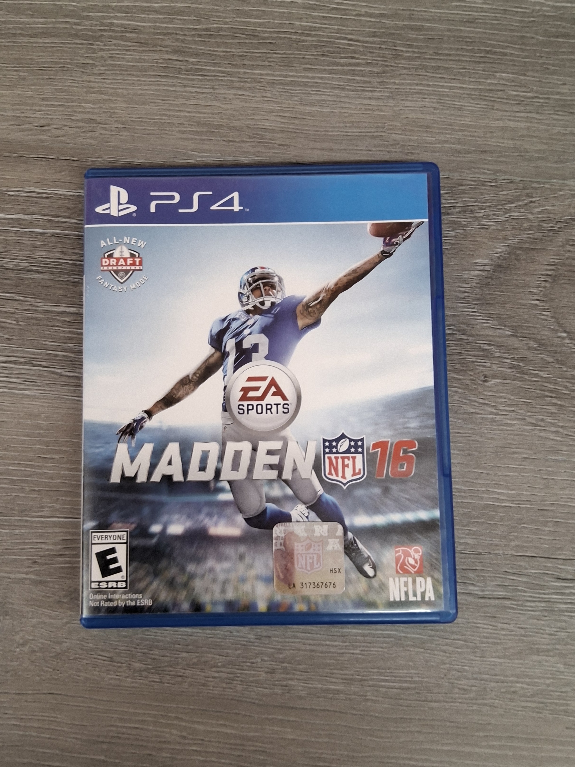 PlayStation 4 Game – Minor Scratches, Untested MADDEN 16