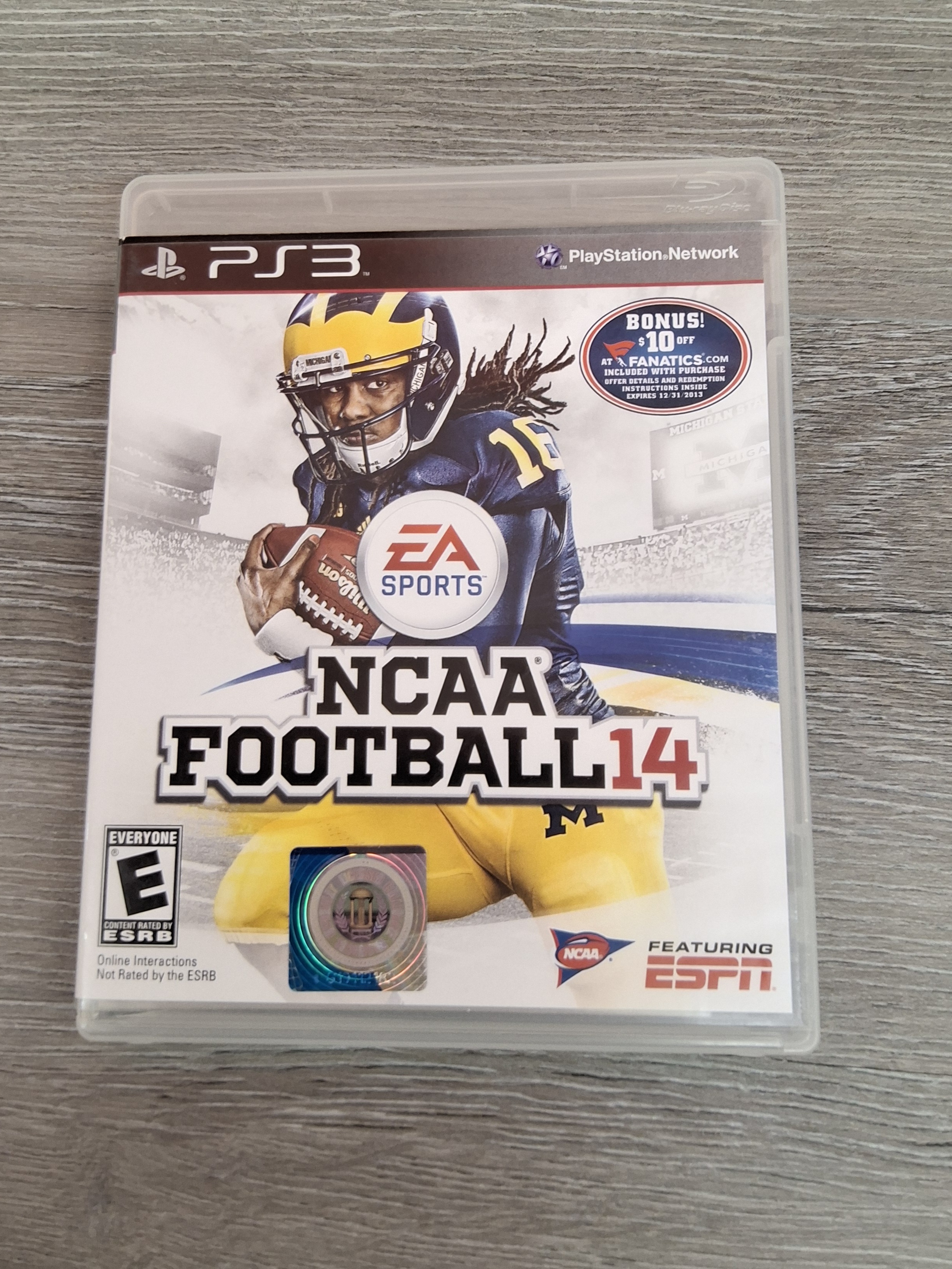 PlayStation 3 Game – Minor Disc Scratches NCAA FOOTBALL14