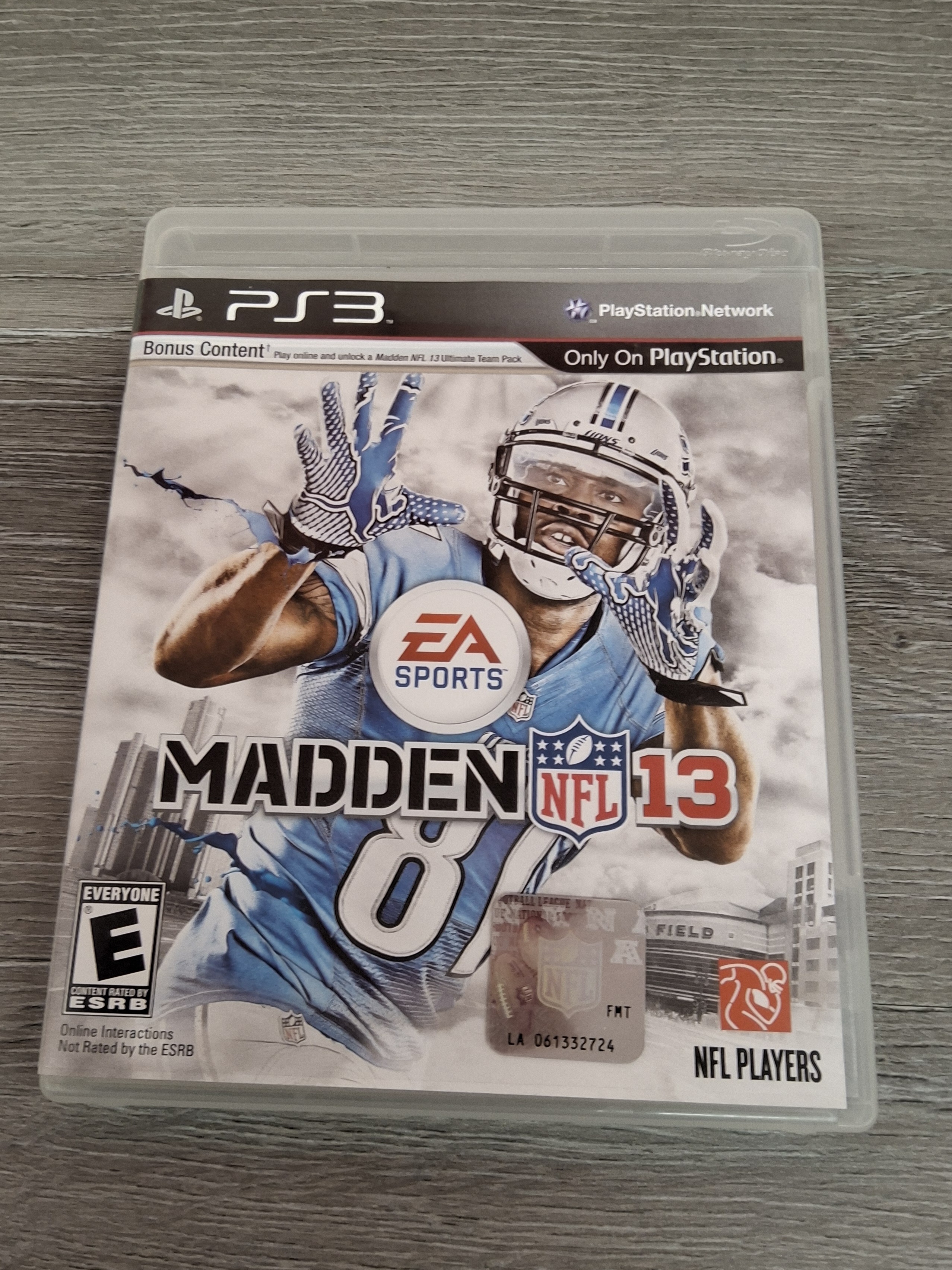 PlayStation 3 Game – Minor Disc Scratches MADDEN 13
