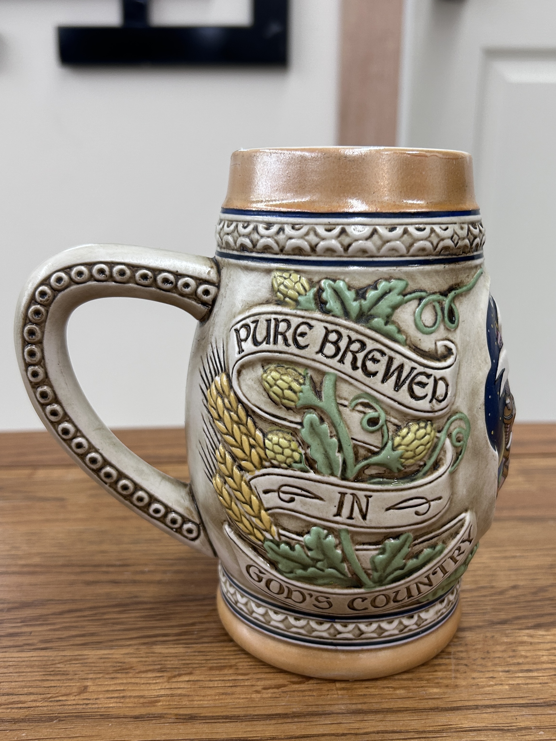 Vintage 1983 Old Style Beer Stein