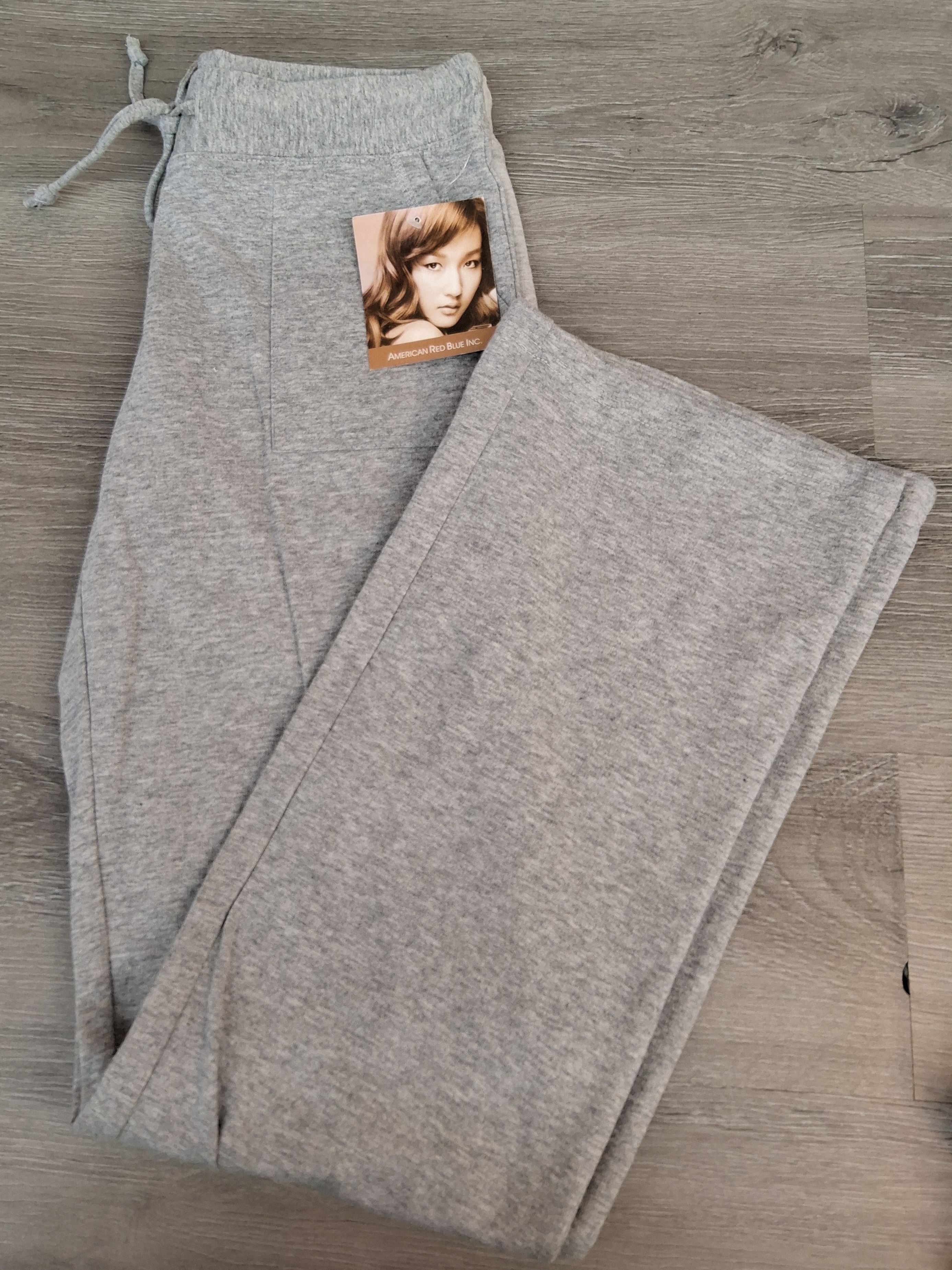 RB Gray Drawstring Sweatpants Size L