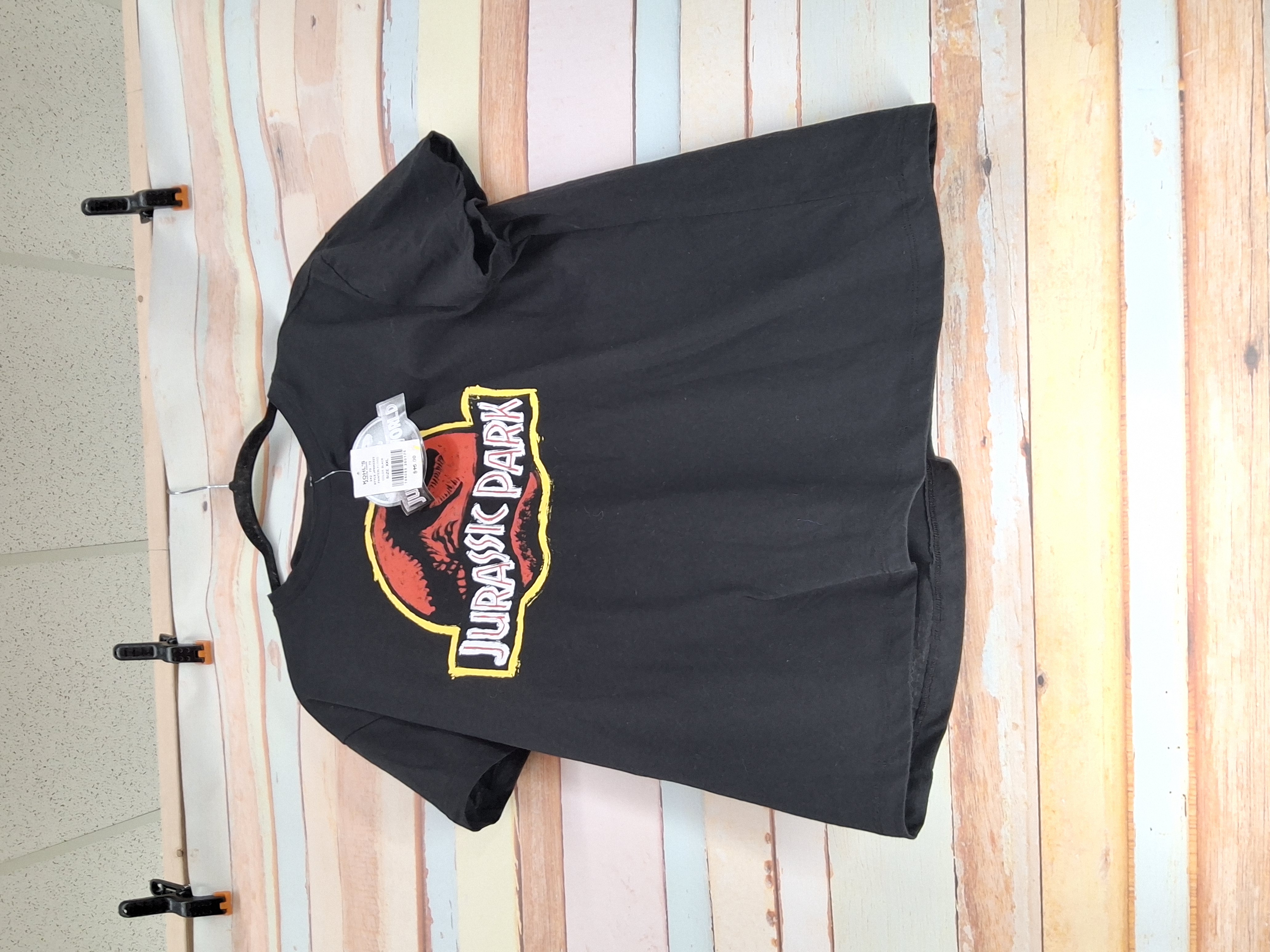 Jurassic Park Logo Graphic T-Shirt – Size 2X