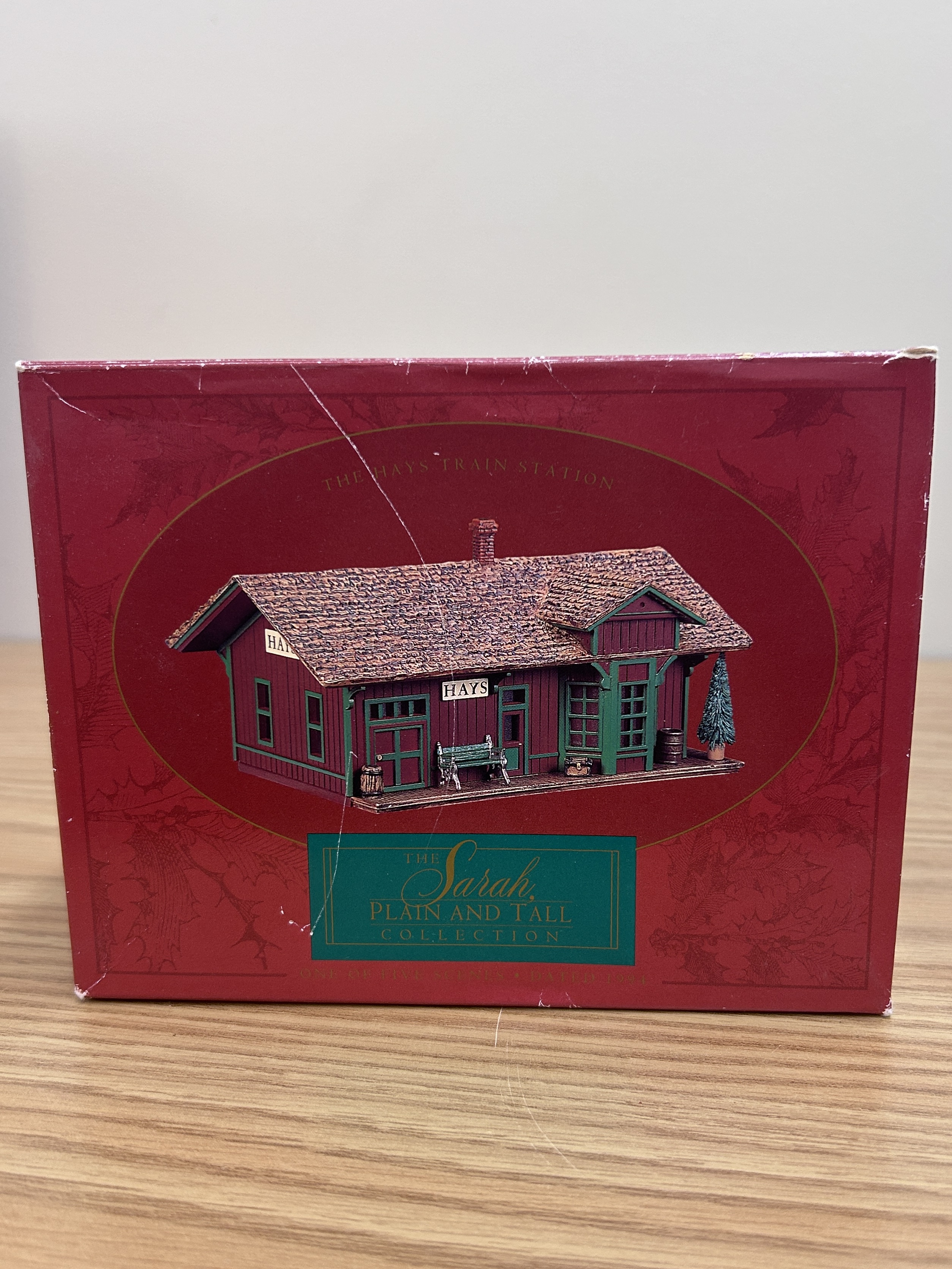 Hallmark The Hays Train Station from The Sarah Plain and Tall Collection