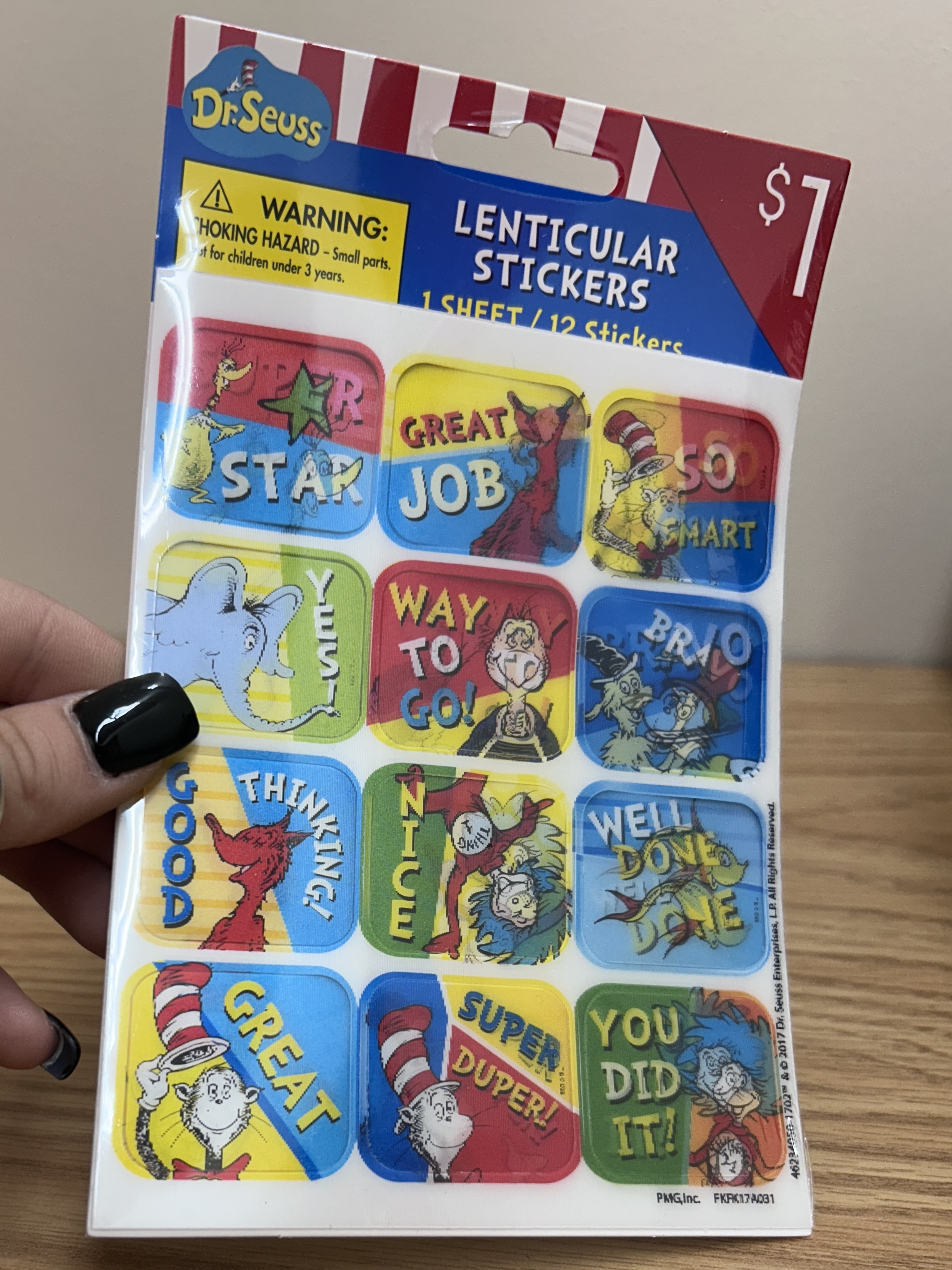 Dr. Seuss Stickers