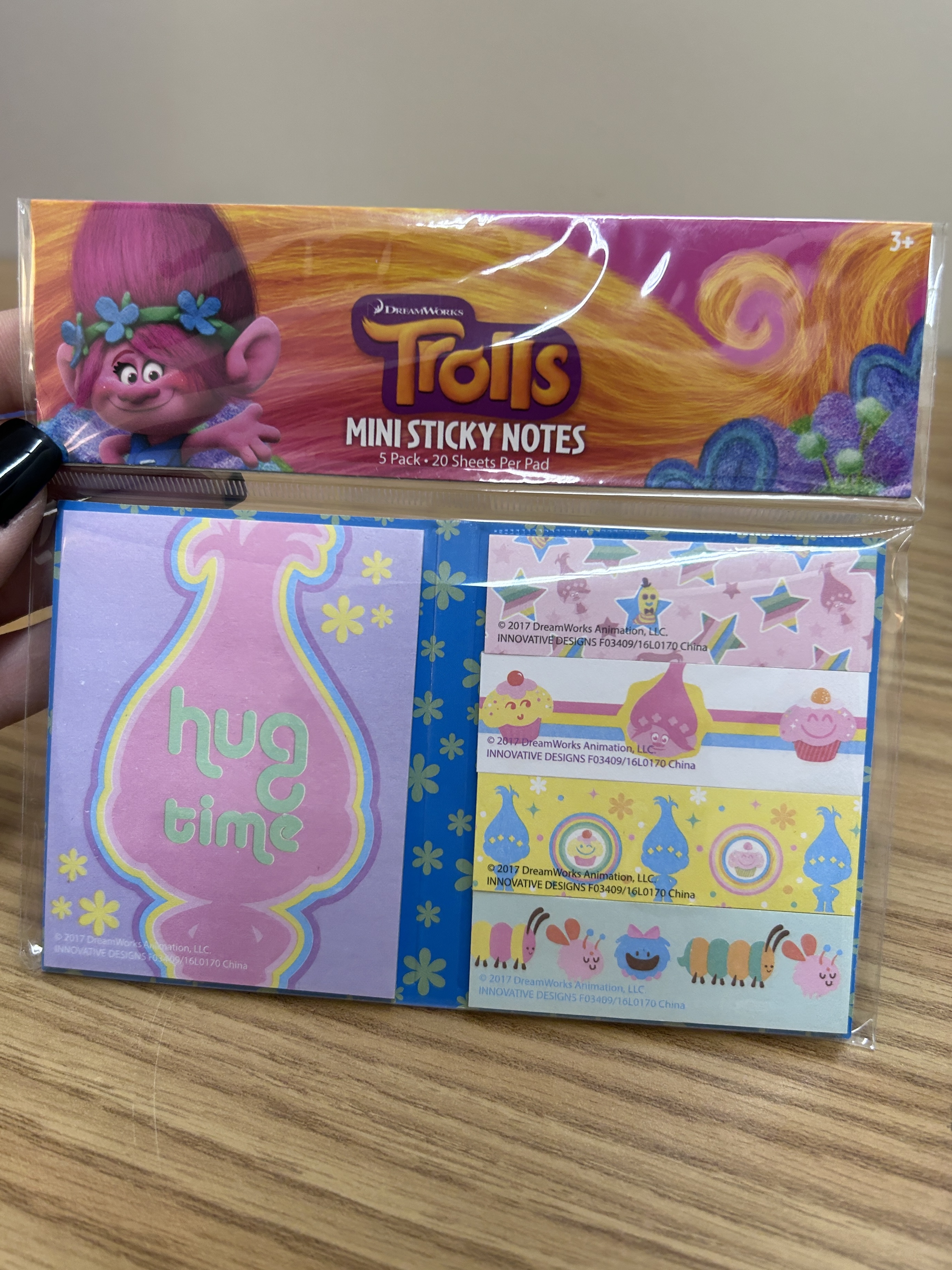 Trolls Mini Sticky Notes