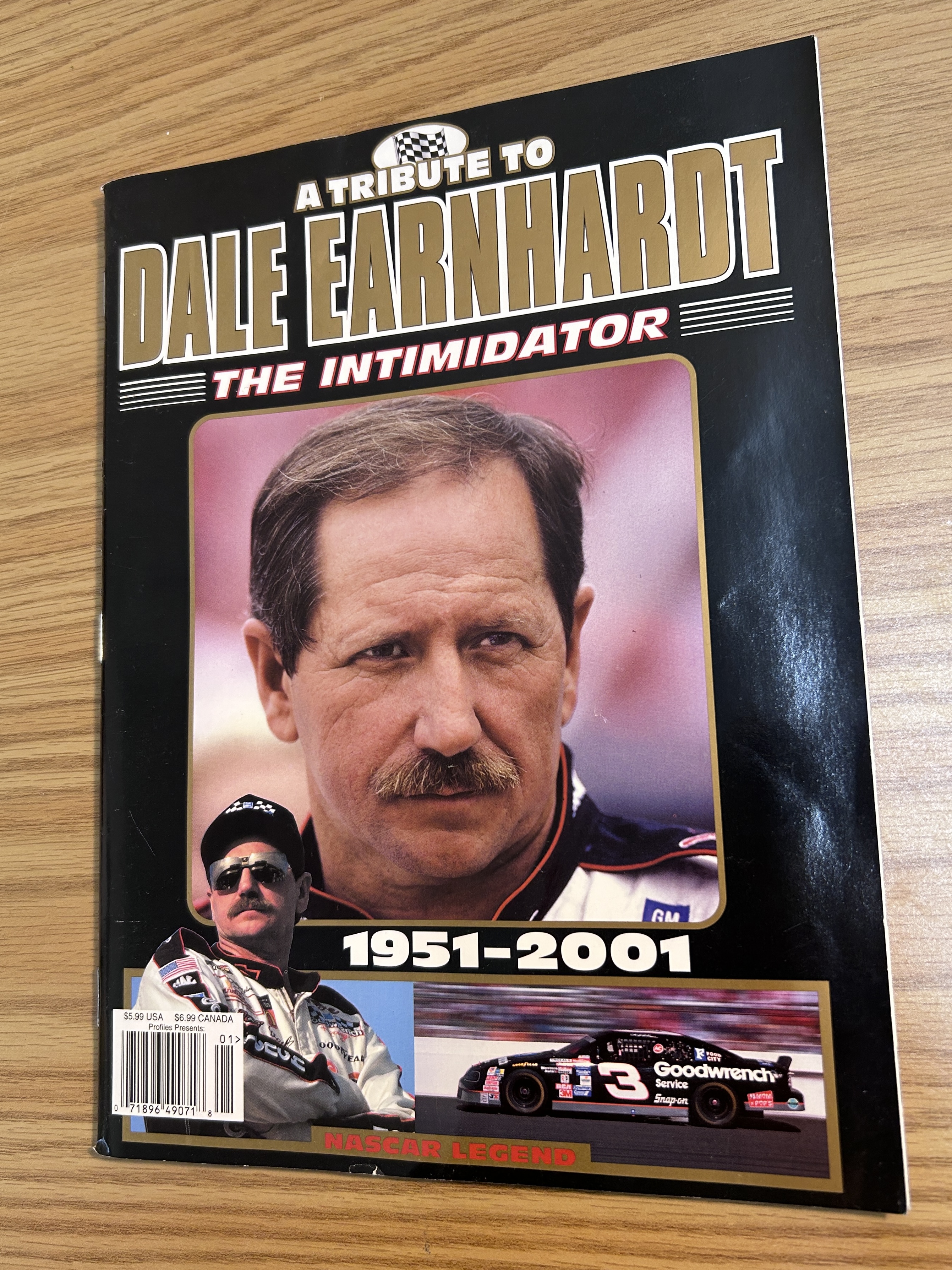 1951 - 2001 A Tribute To DALE EARNHARDT The Intimidator NASCAR Legend