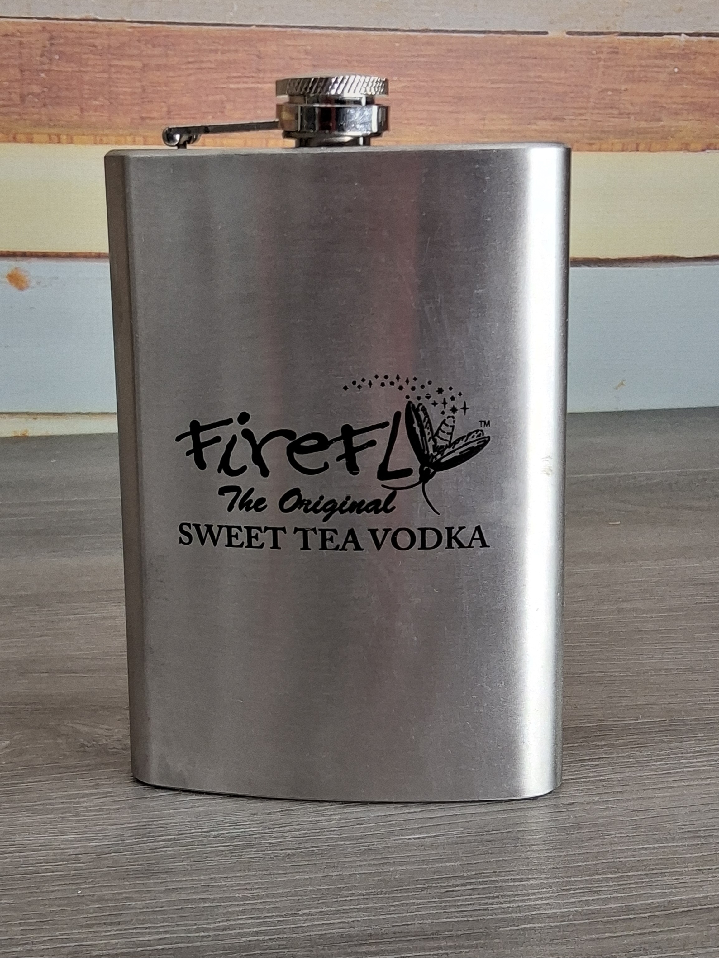 Firefly Sweet Tea Vodka Stainless Steel Flask – 8 oz