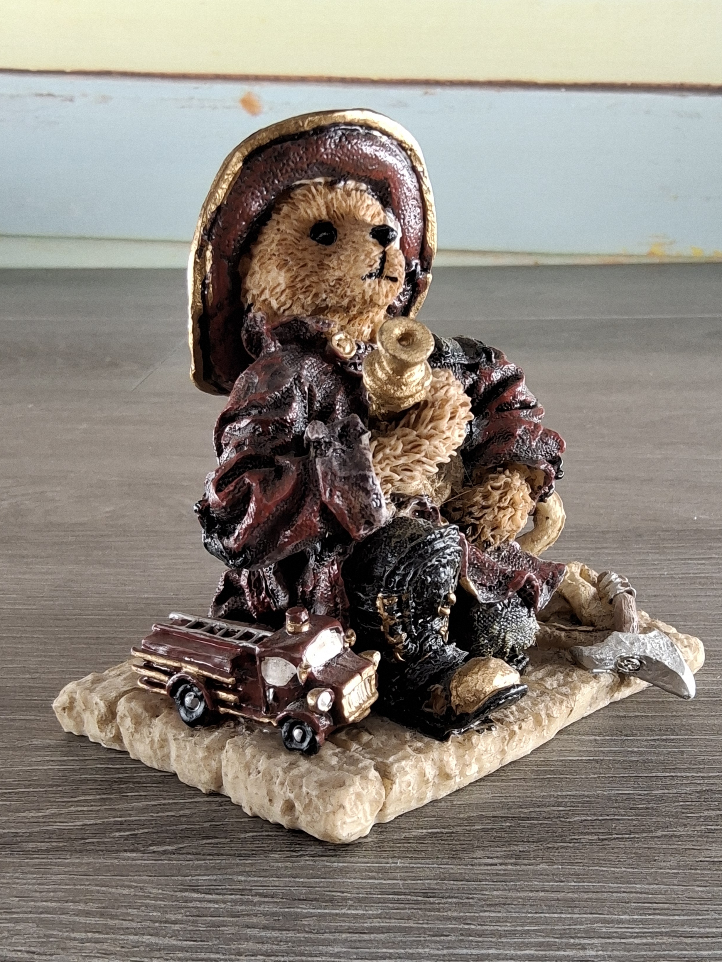 Classic Beartiques Firefighter Bear Figurine (1997)
