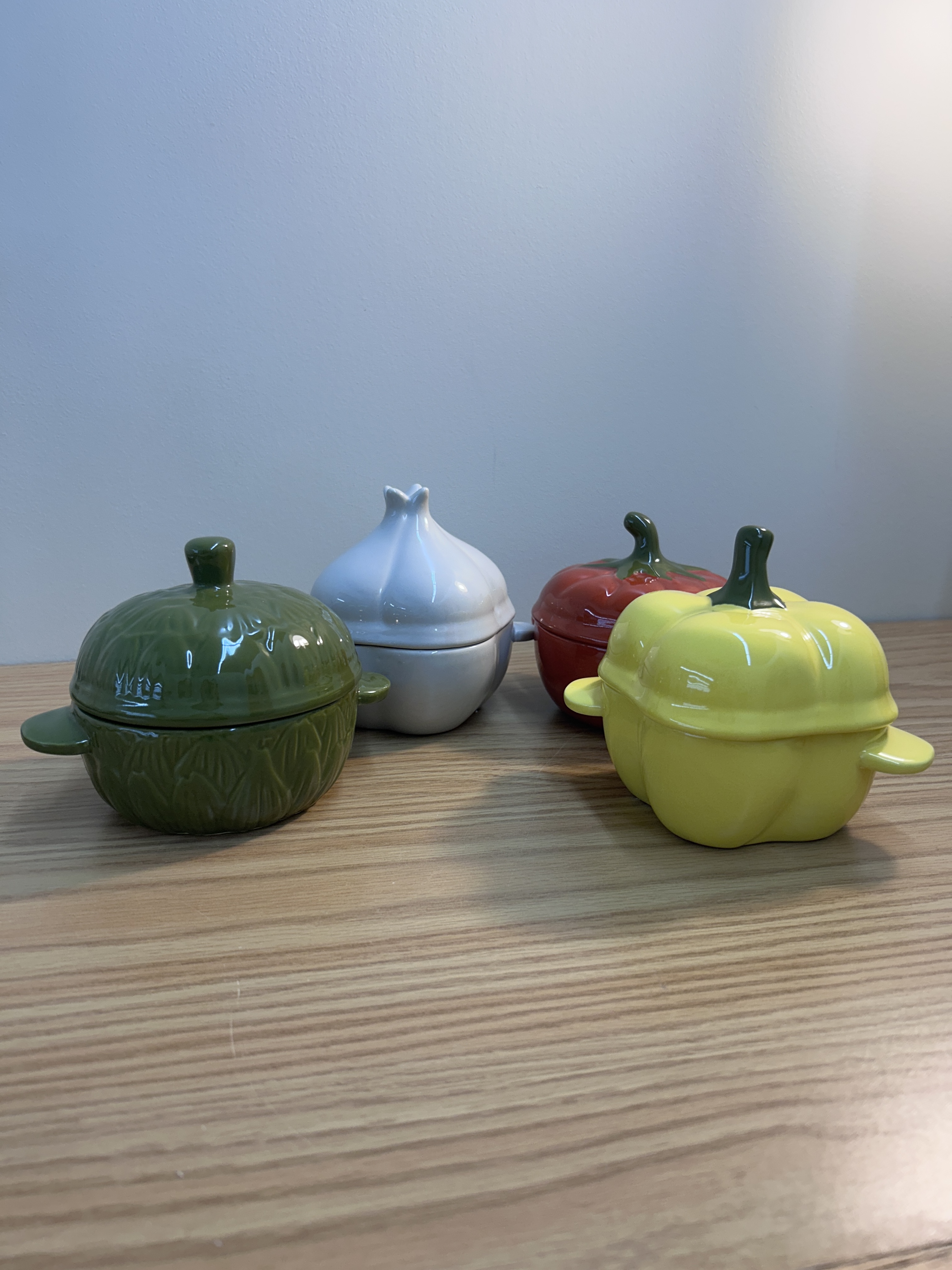Martha Stewart Collection Set Of 4 Vegetable Cocottes