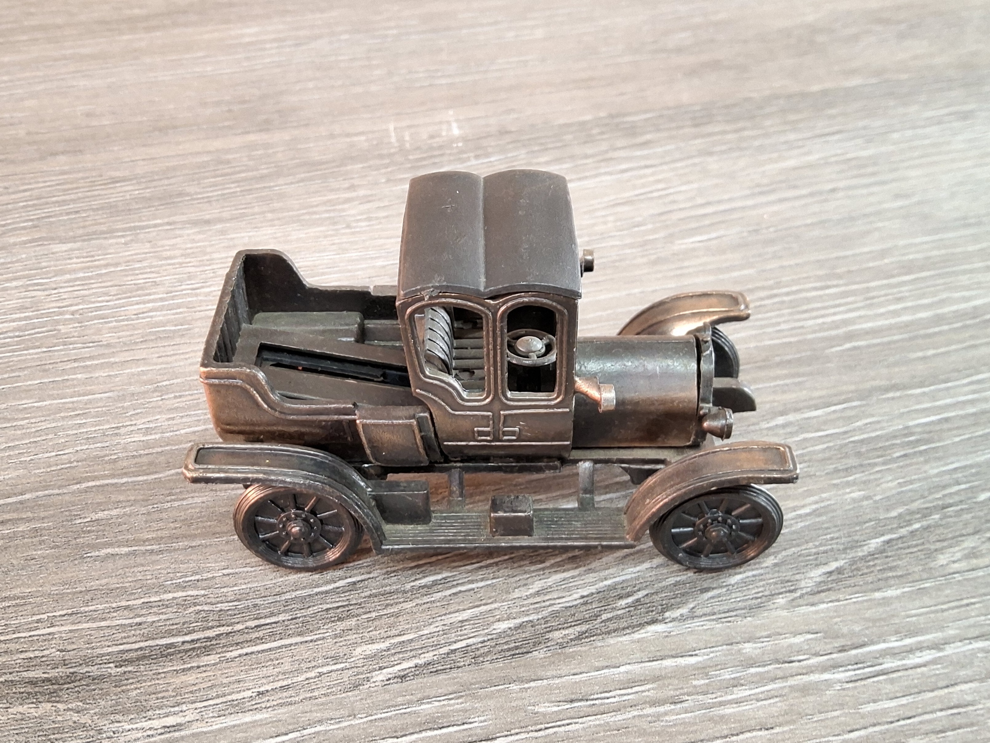 Vintage Diecast 1907 Model T Ford Pencil Sharpener Made in Hong Kong