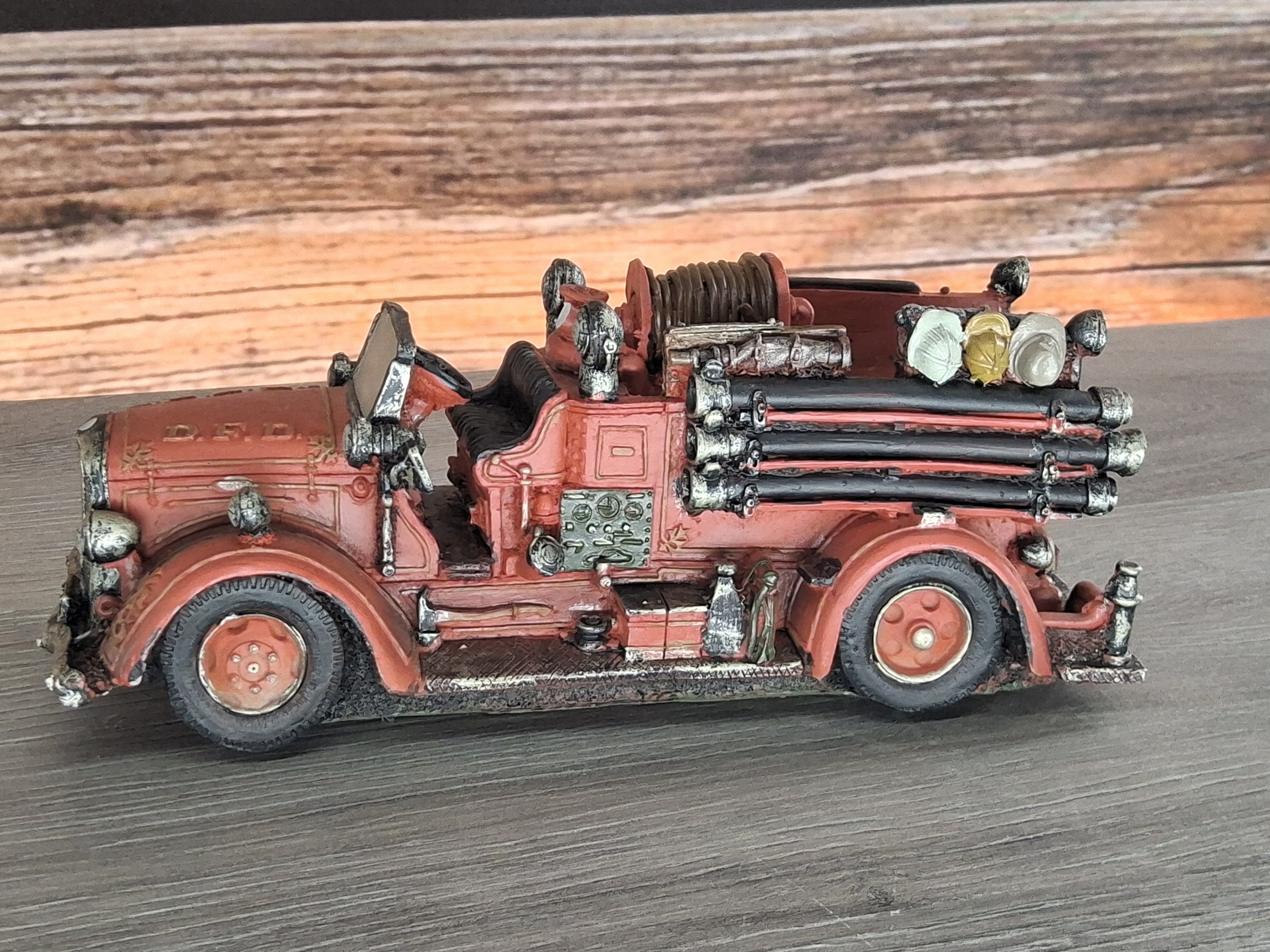 Popular Imports 1937 Antique Fire Truck Figurine