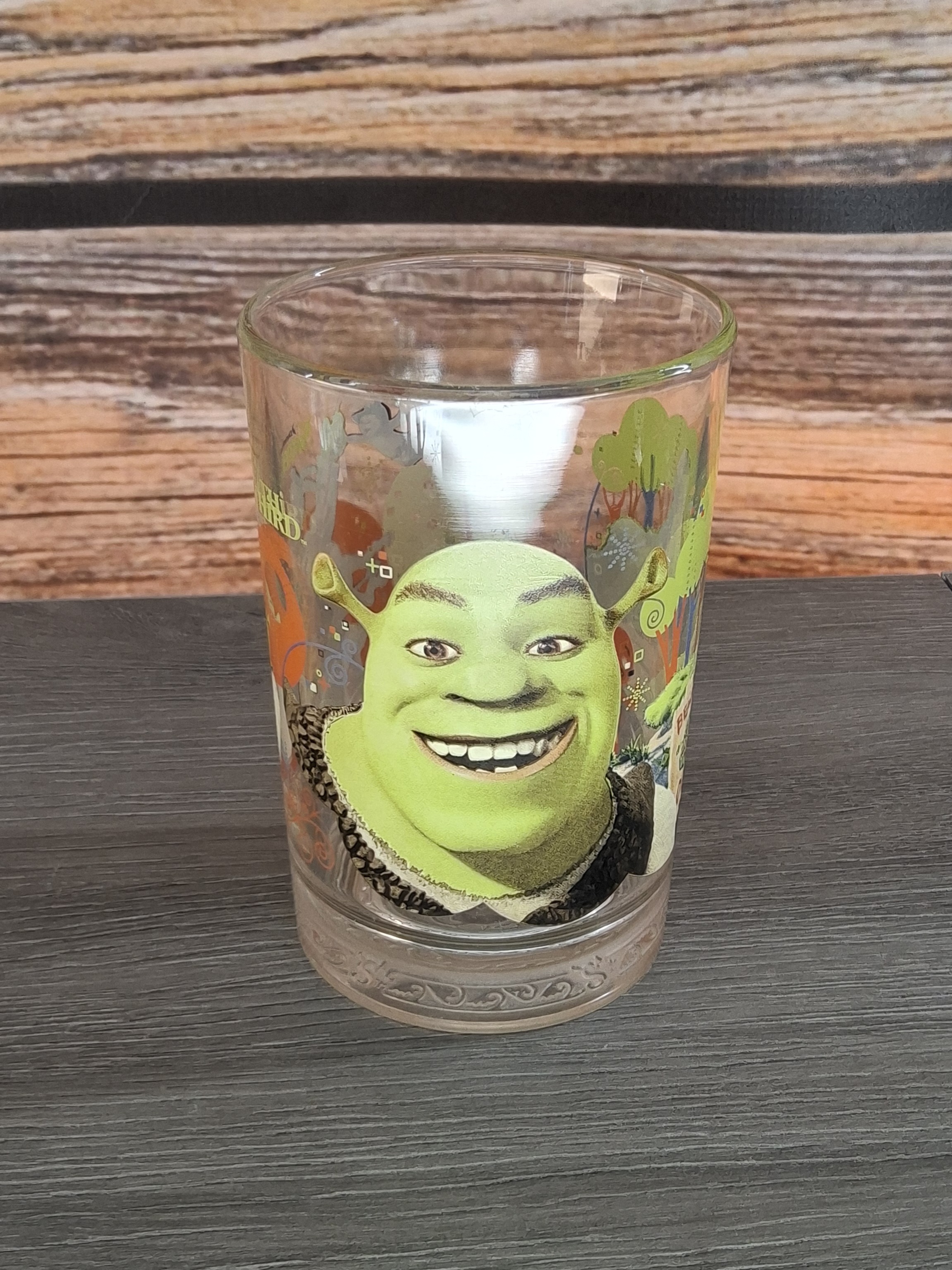 Vintage 2007 McDonald's Shrek the Third Collector Glass Cup