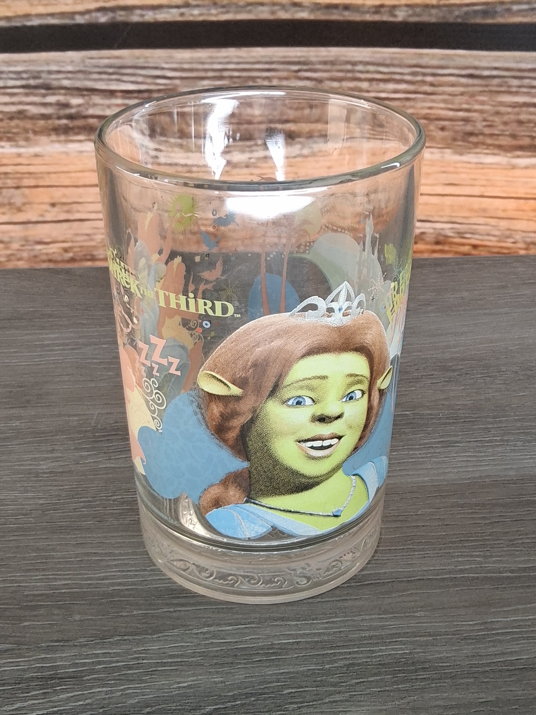 Vintage 2007 McDonald's Shrek the Third Princess Fiona Collector Glass