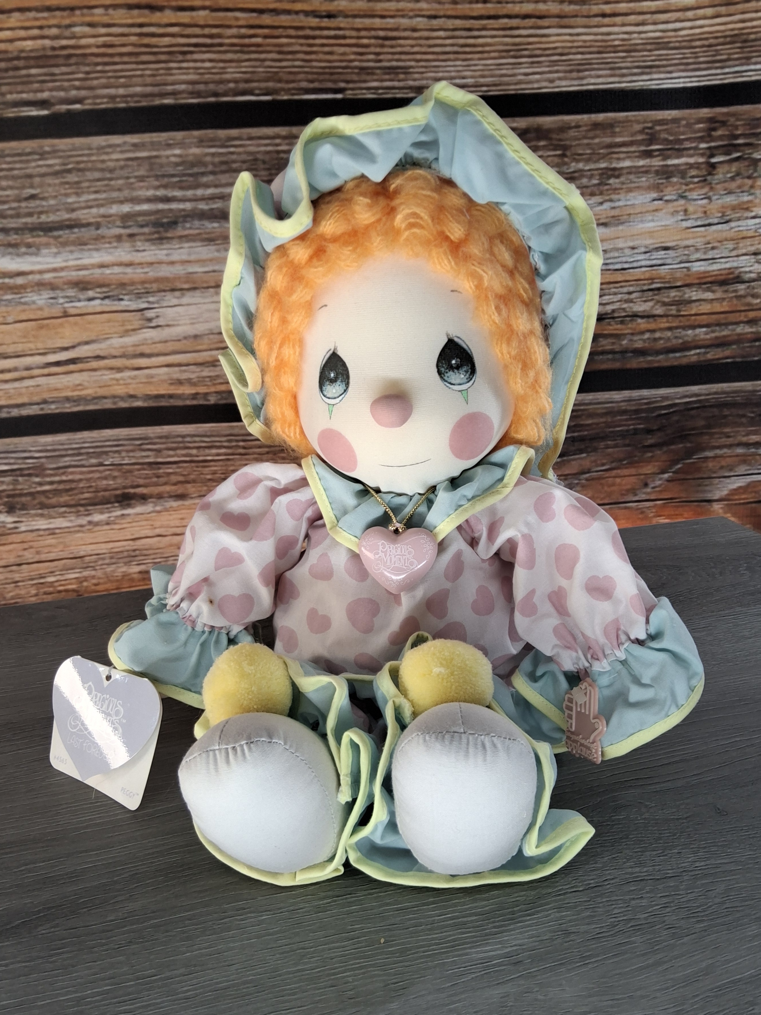 Precious Moments Last Forever #4565 Peggy Clown Soft Doll with Tag
