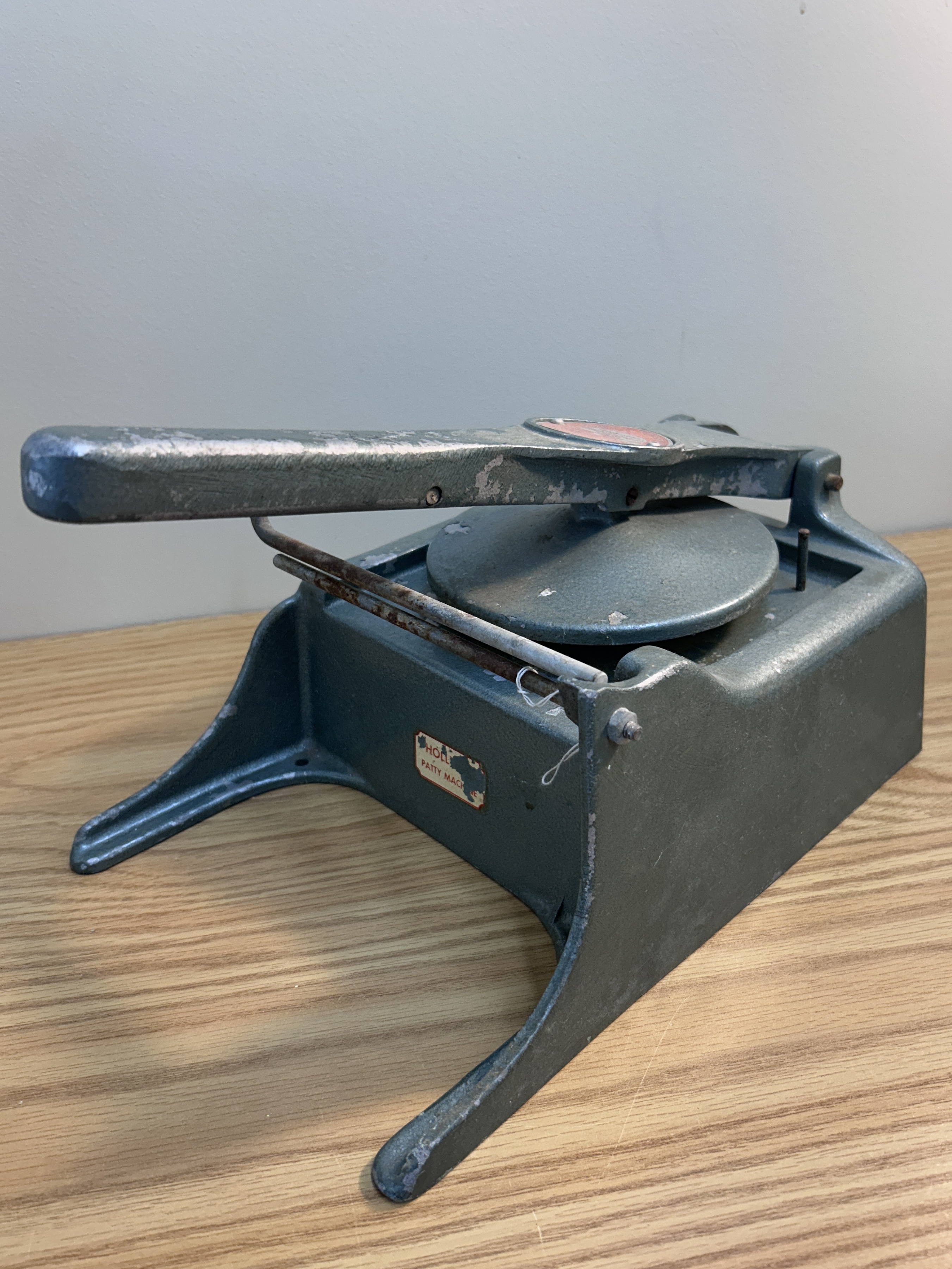 Vintage Art Deco HollMatic Holly Jr Hamburger Patty Mold Press