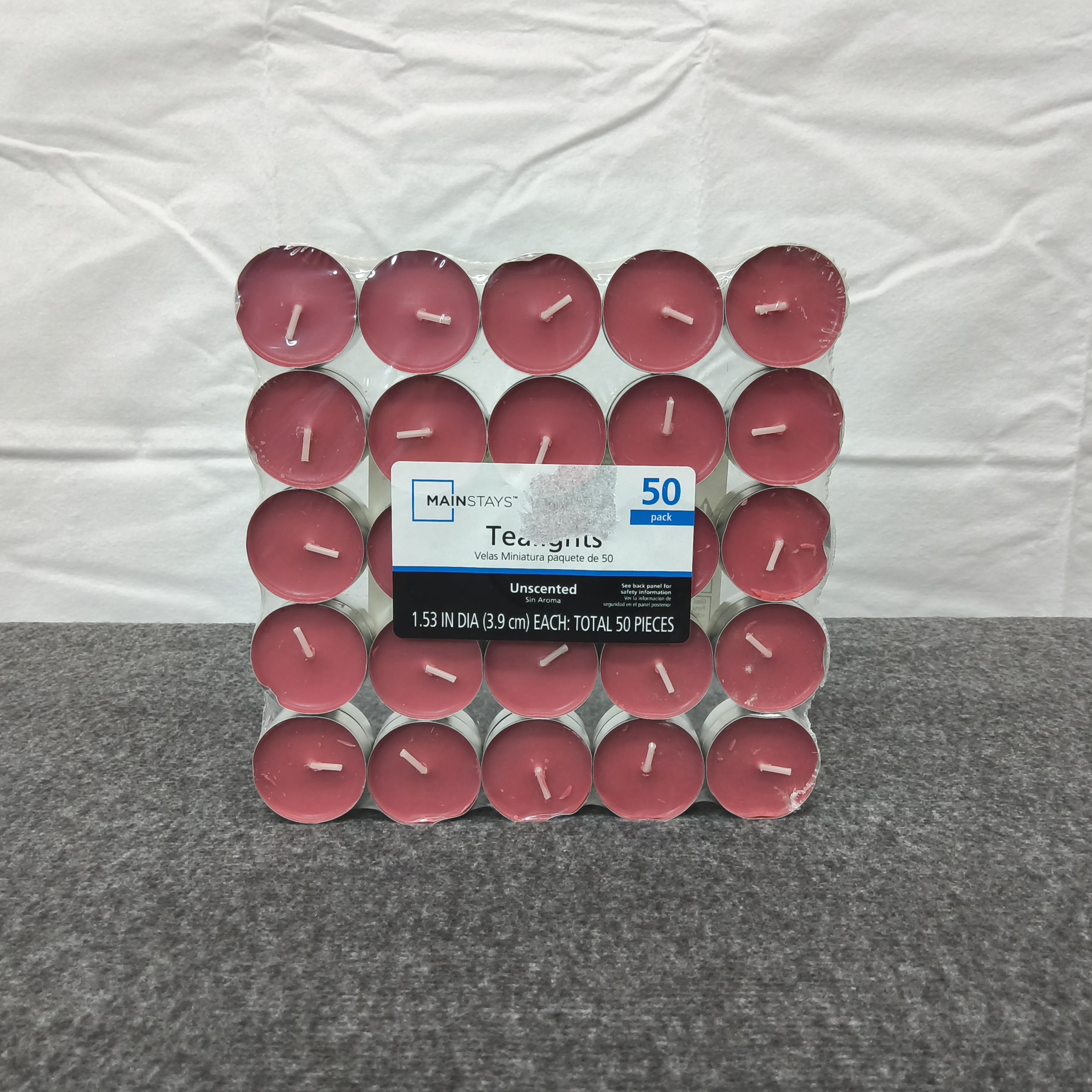 MAINSTAYS Tealights 50 Pack