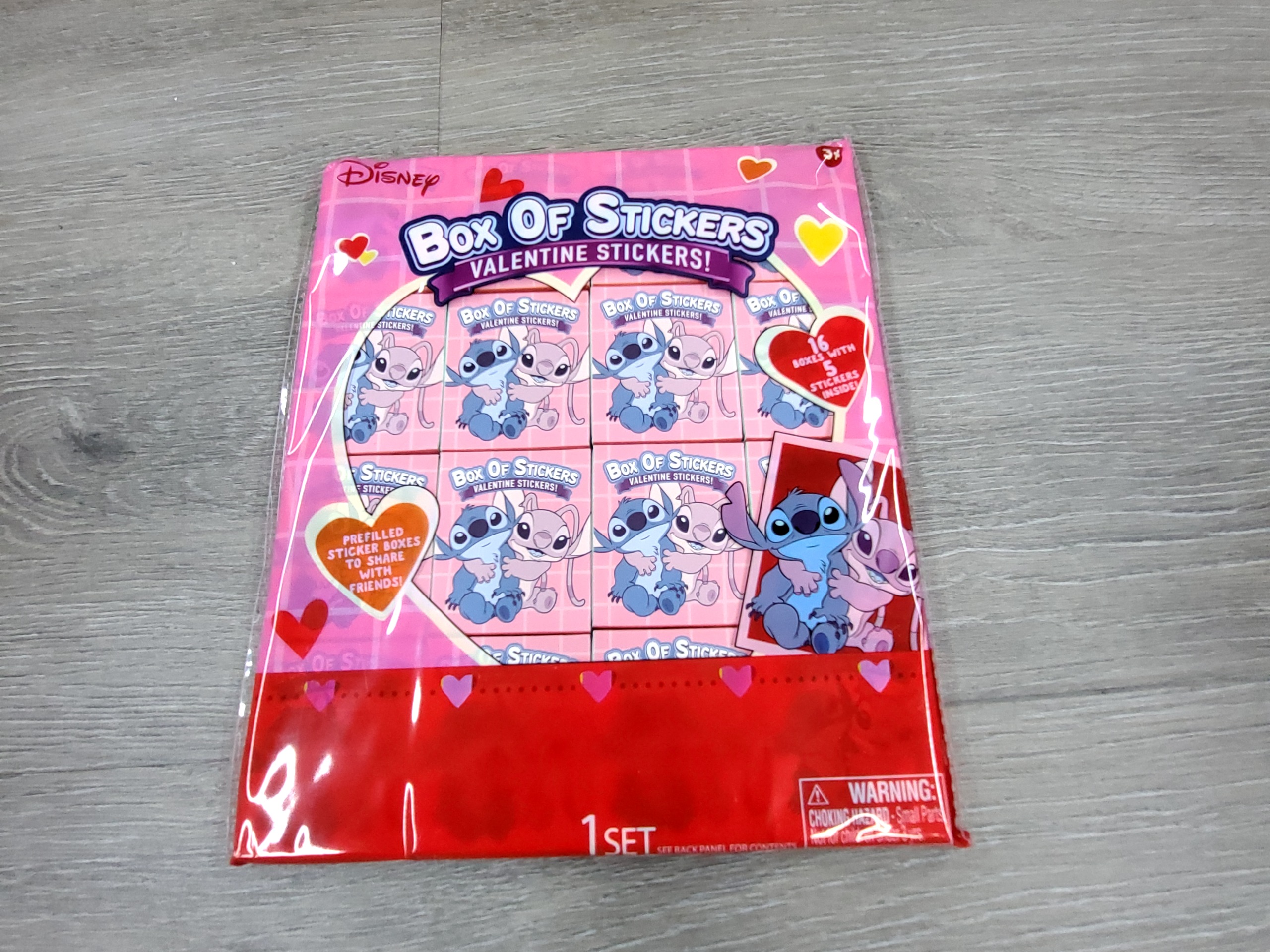 Disney Stitch Valentine Sticker Box Set - Community Project Online